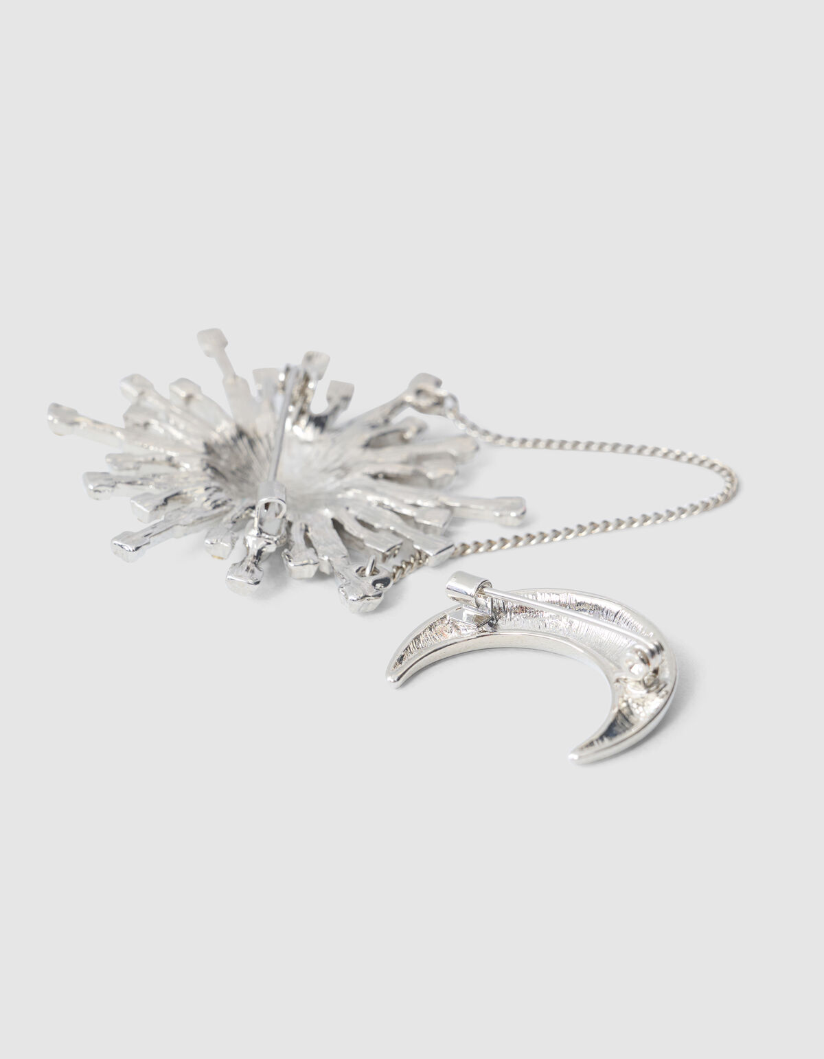 Broschenset „Mond & Sonne“ aus Silber SHOEBY ACCESSOIRES