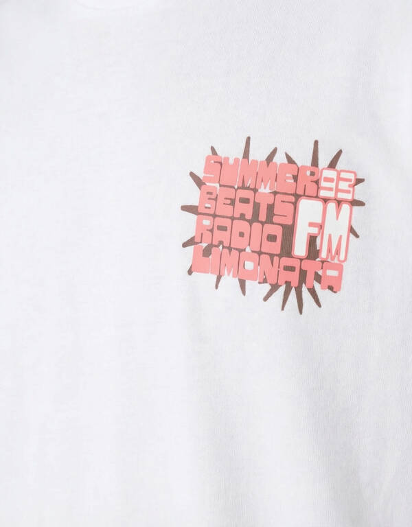 Limonata Artwork T-Shirt Wei&szlig; SHOEBY BOYS