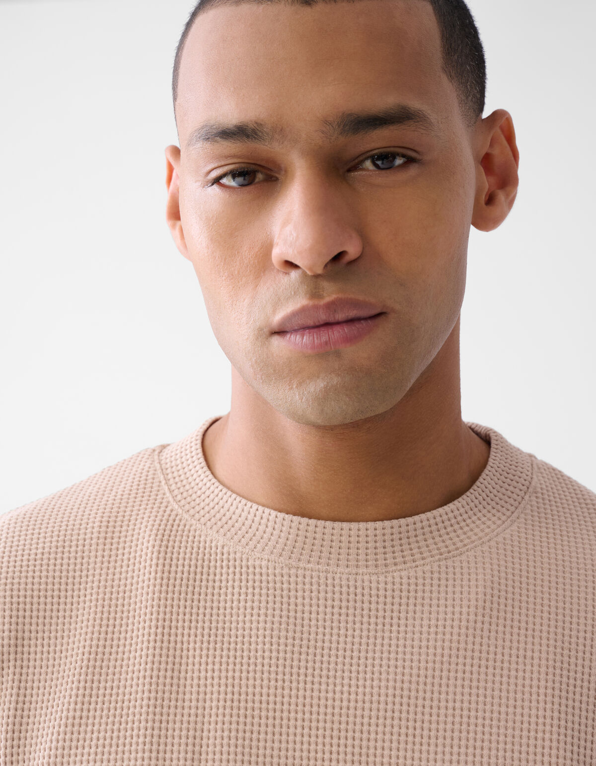 Jersey-T-Shirt Sand SHOEBY MEN