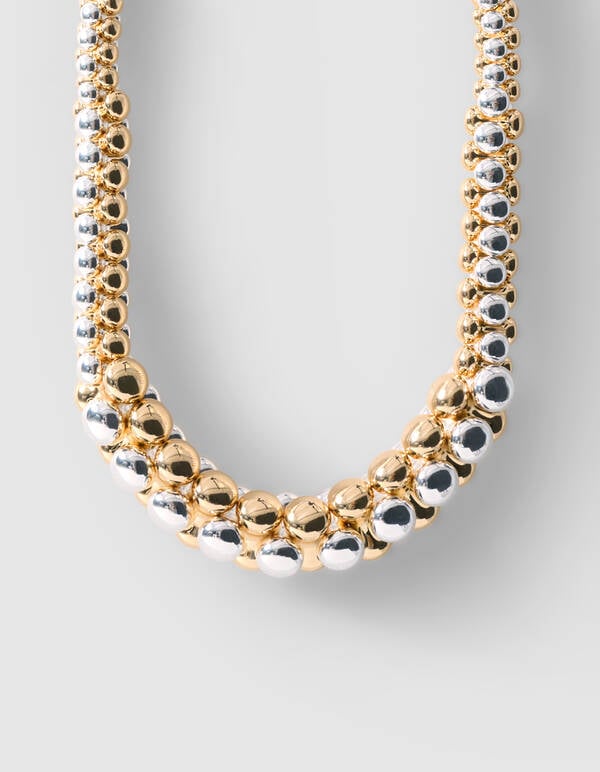Blasenkette Gold/Silber SHOEBY ACCESSOIRES