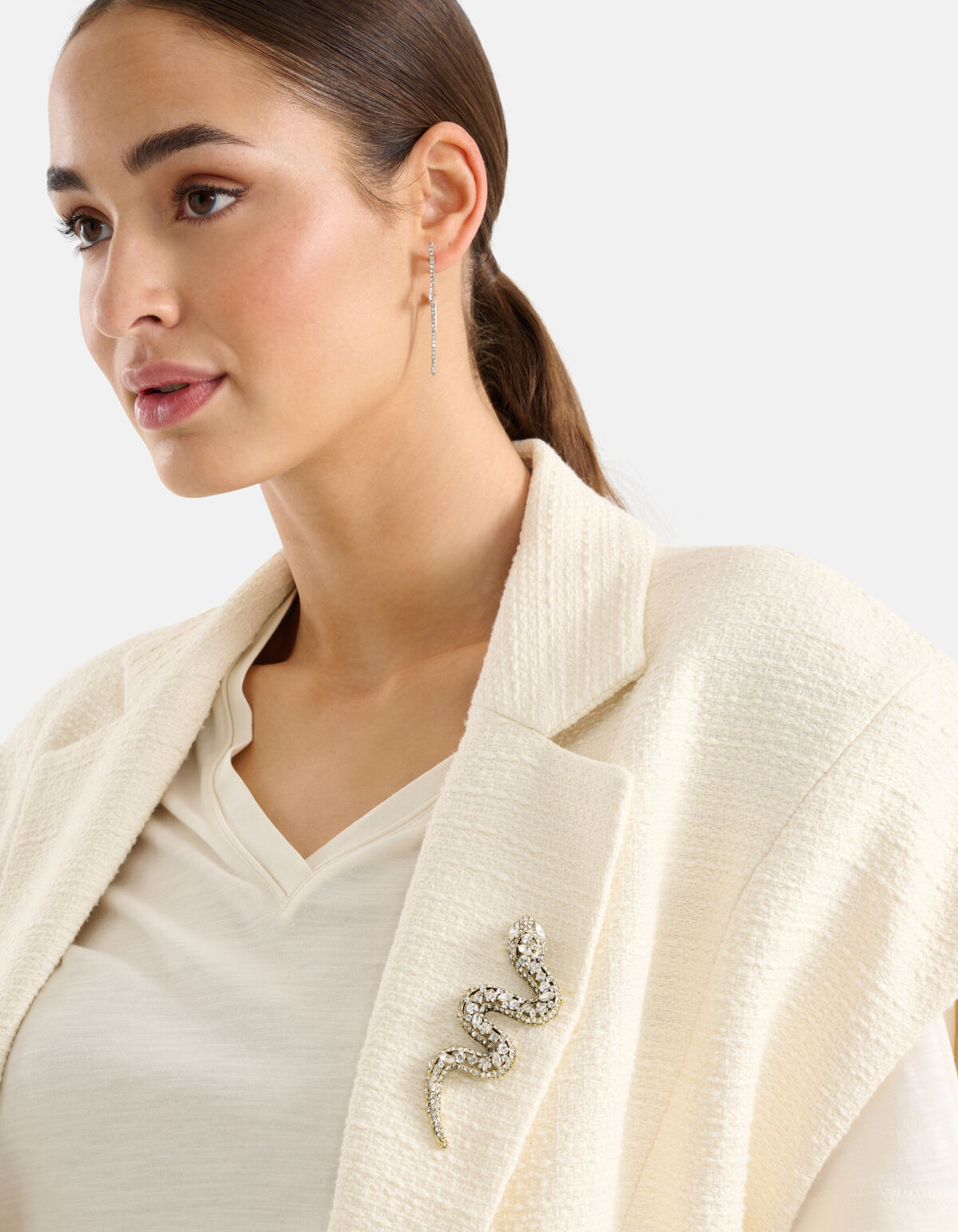 Übergroßes Gilet Off White SHOEBY WOMEN