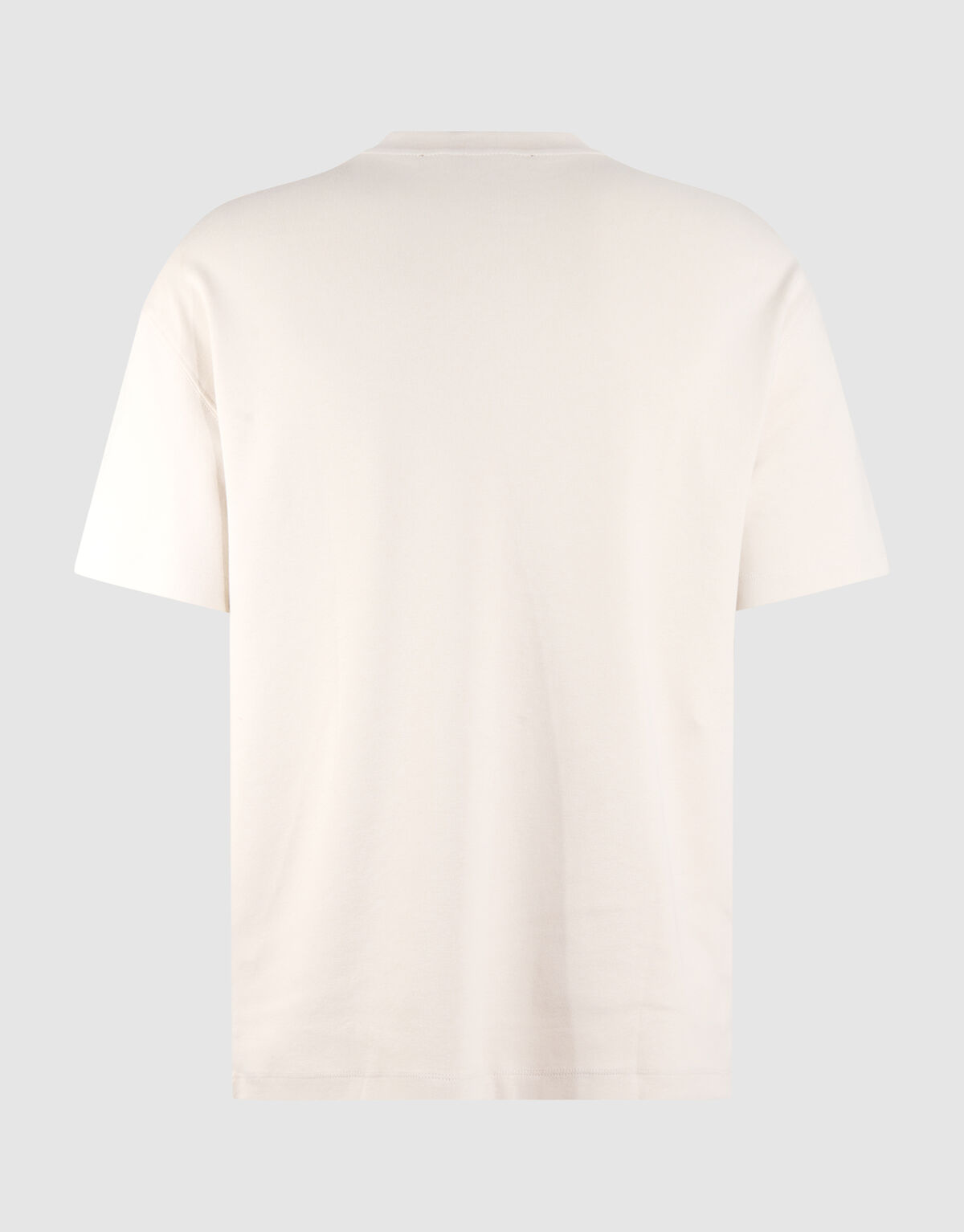 Basic-T-Shirt mit lockerer Passform, Beige SHOEBY MEN