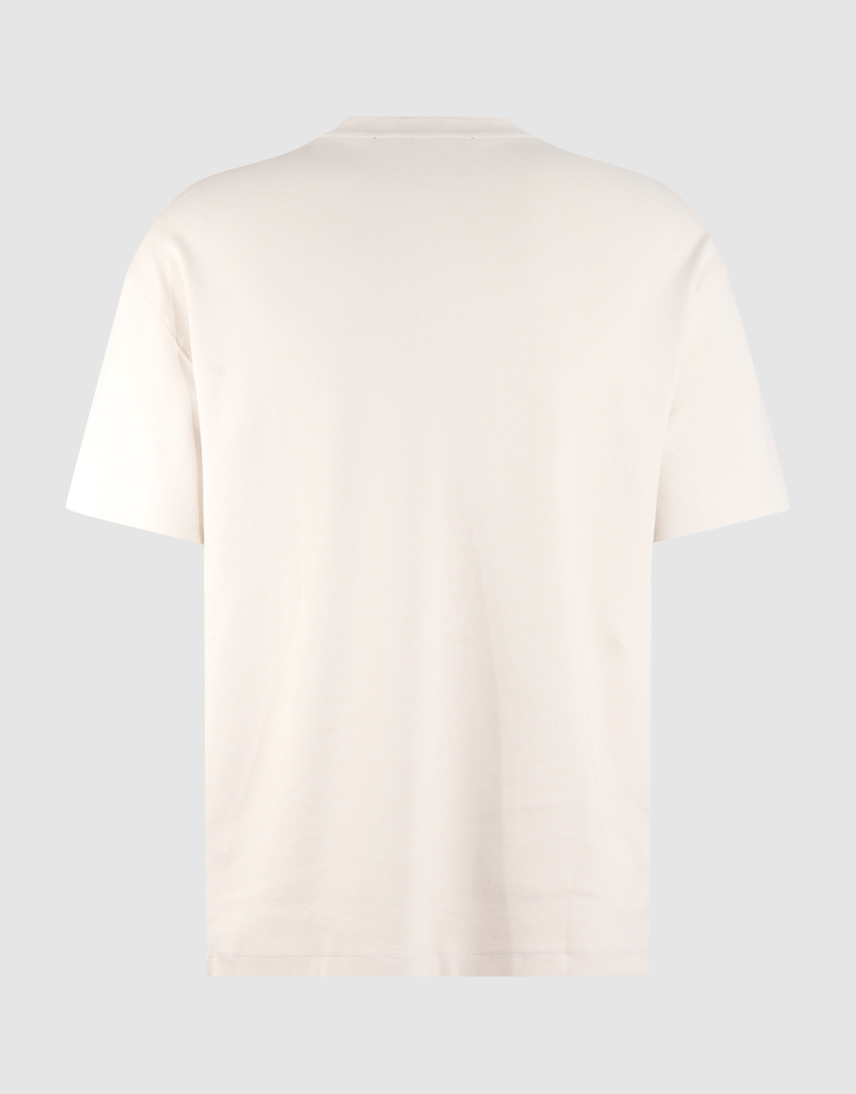 Basic-T-Shirt mit lockerer Passform, Beige SHOEBY MEN