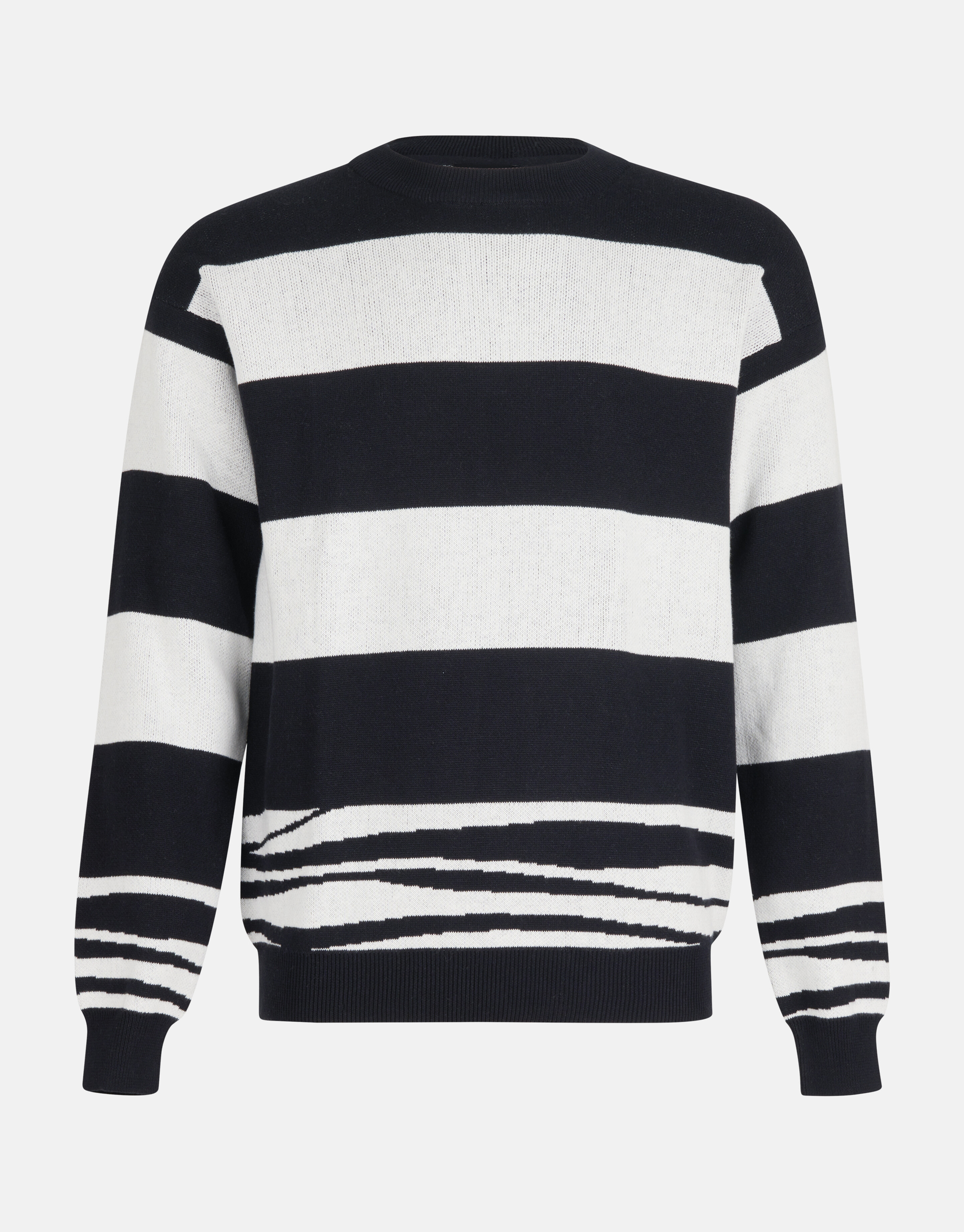 Gestreifter Pullover Schwarz SHOEBY MEN