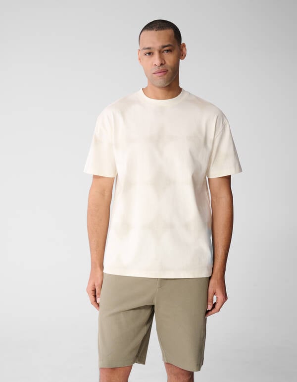 All over Spark Artwork T-Shirt Off-White SHOEBY MEN