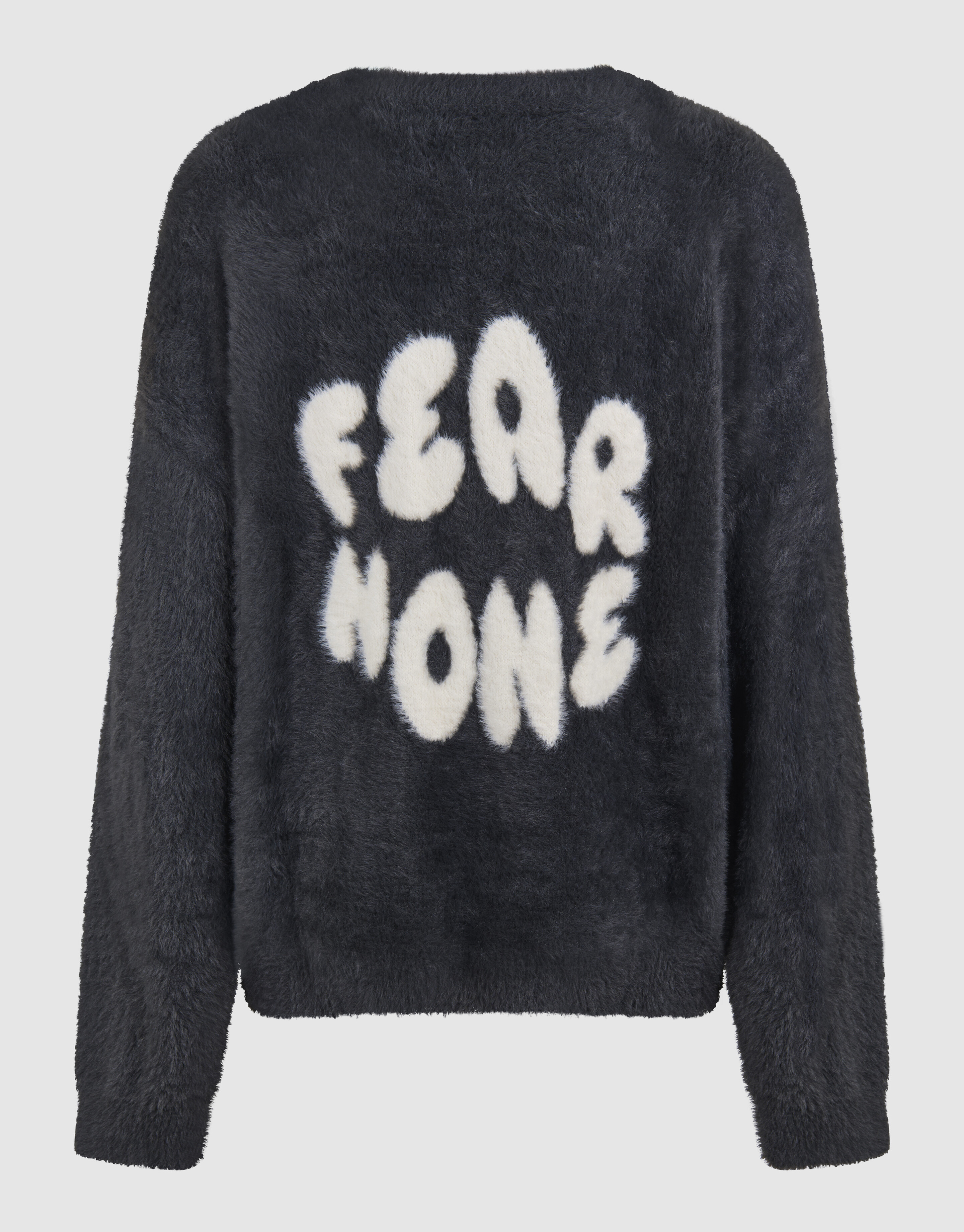 Kunstwerk Strickpullover Dunkelgrau SHOEBY BOYS