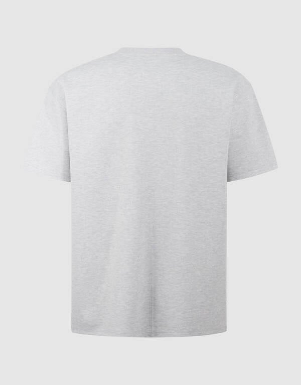 Logo Pocket T-Shirt Hellgrau SHOEBY MEN