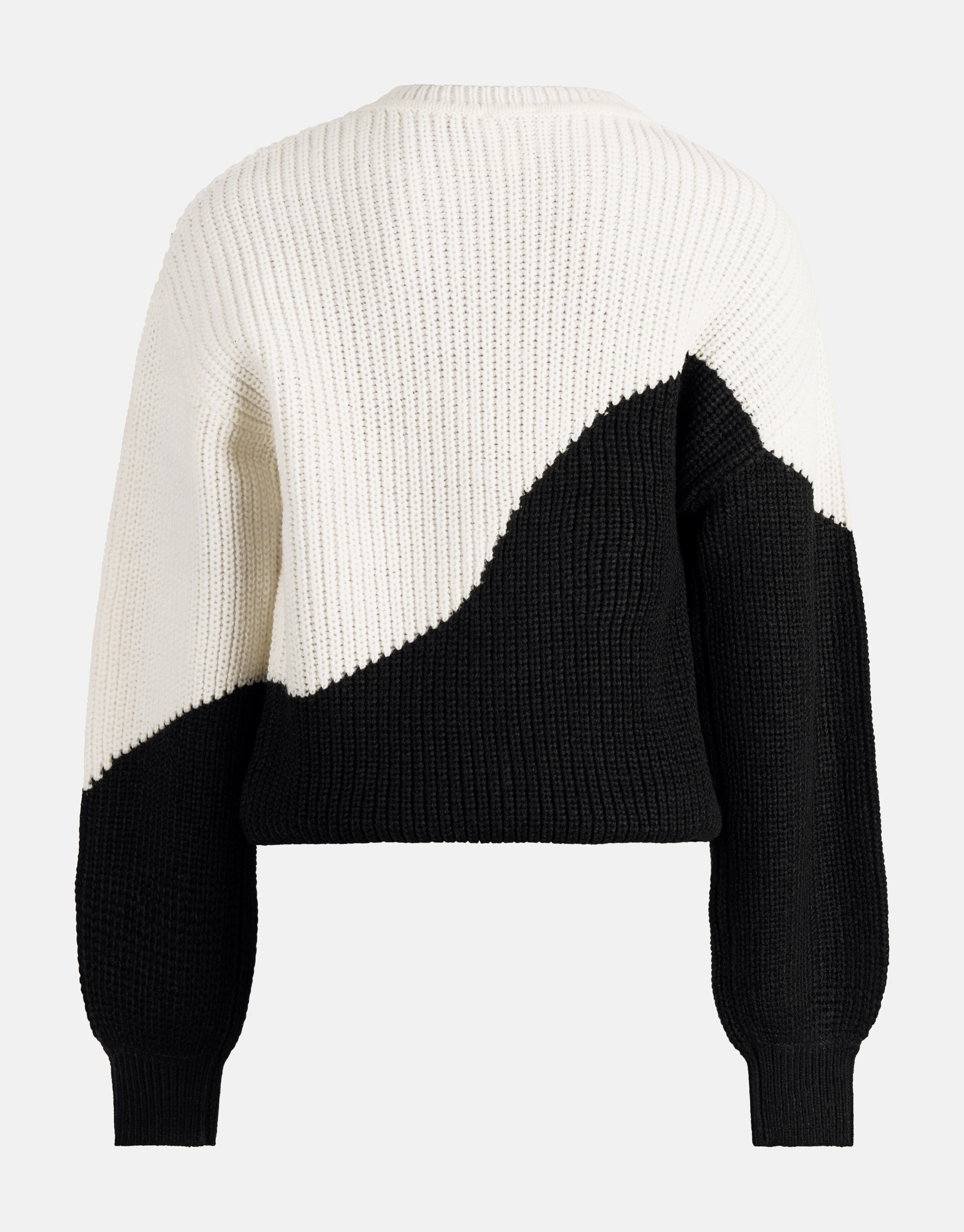 Colourblock Pullover Schwarz/Weiß SHOEBY GIRLS