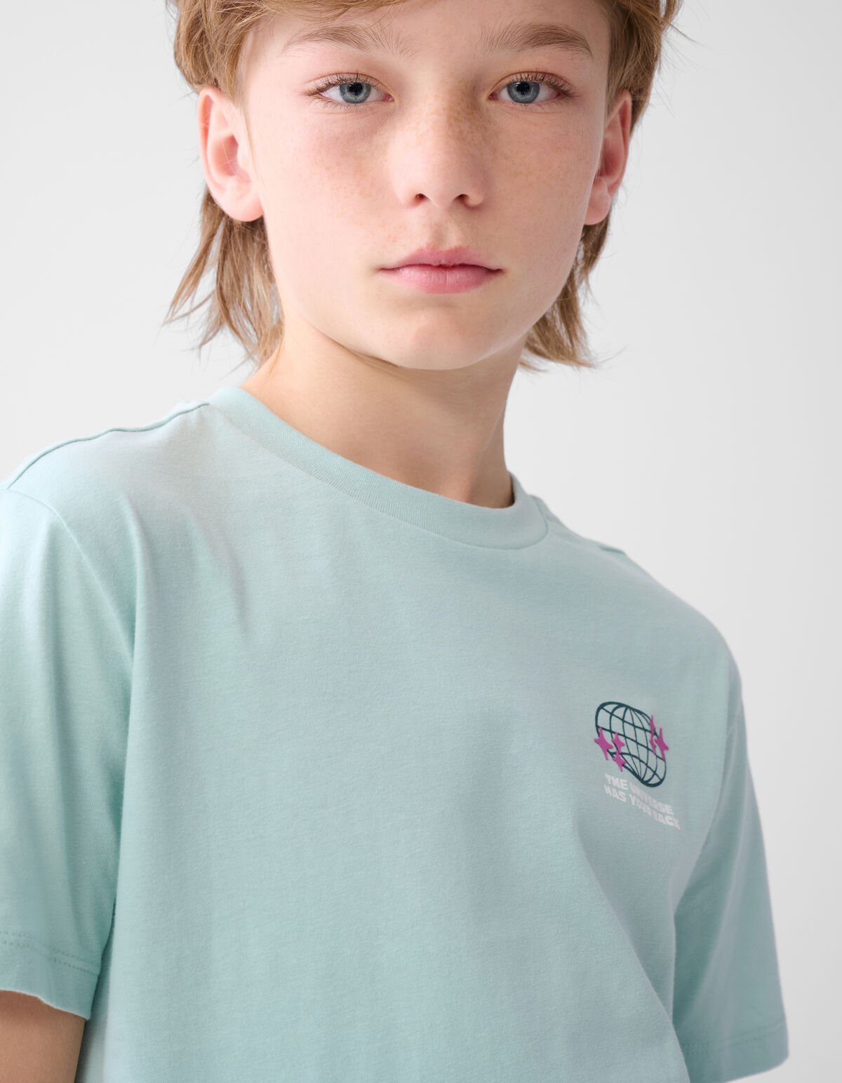 Artwork T-shirt Hellblau SHOEBY BOYS