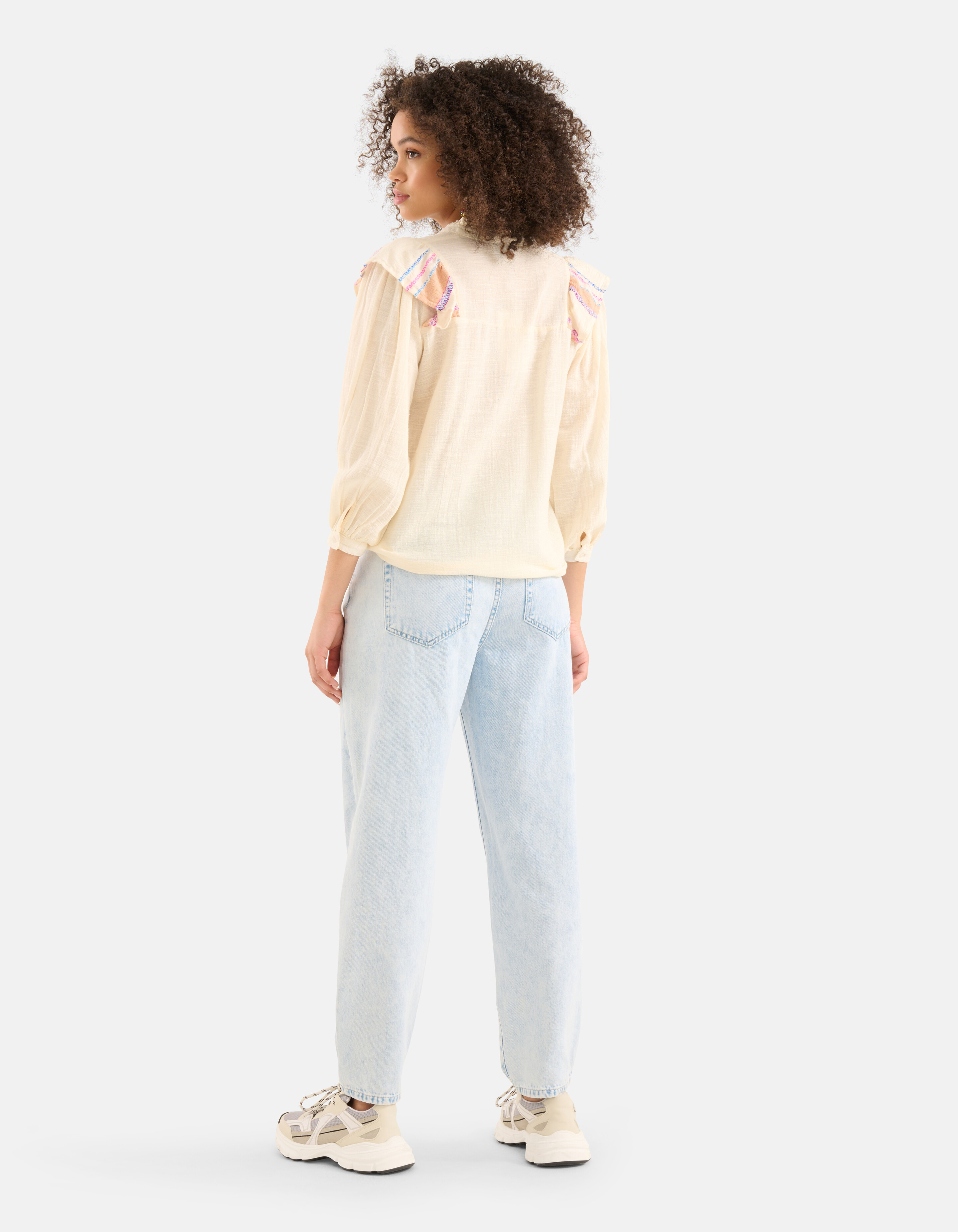 Top mit Rüschen Off-White SHOEBY WOMEN