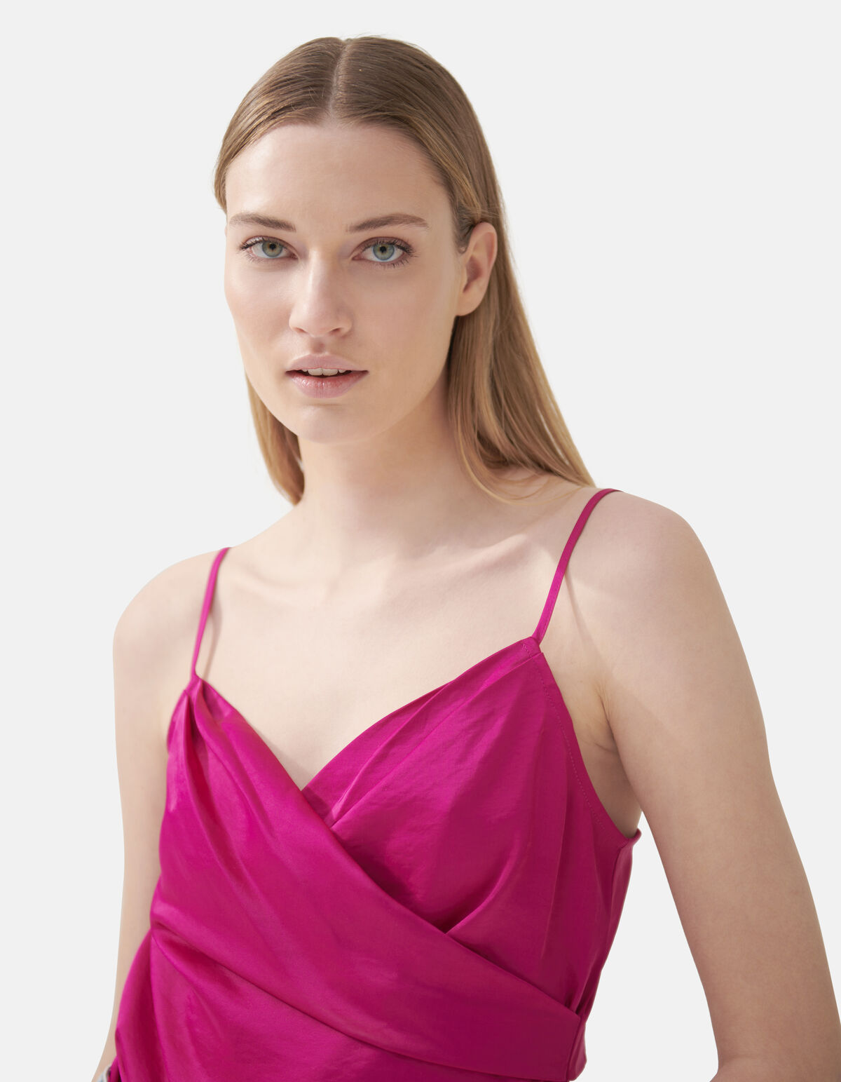 Satin-Singlet Dunkelrosa SHOEBY WOMEN