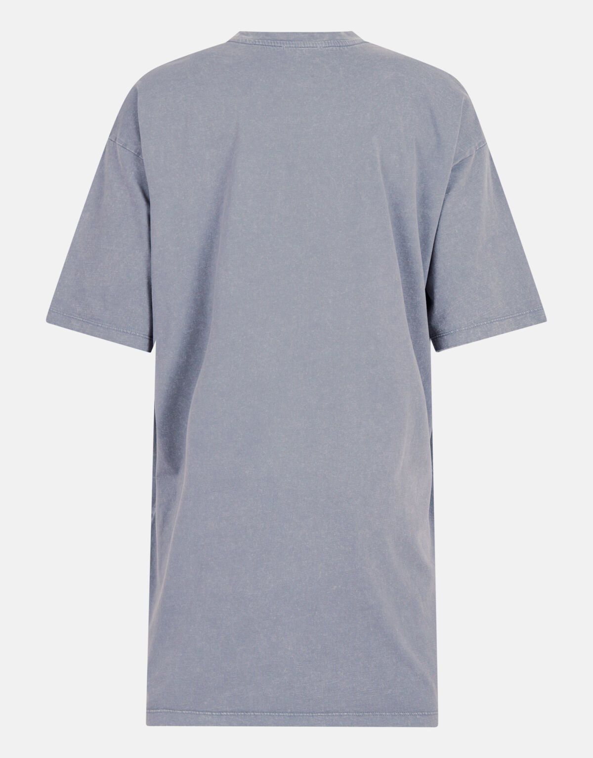 Gewaschenes T-shirt Kleid Hellgrau SHOEBY WOMEN