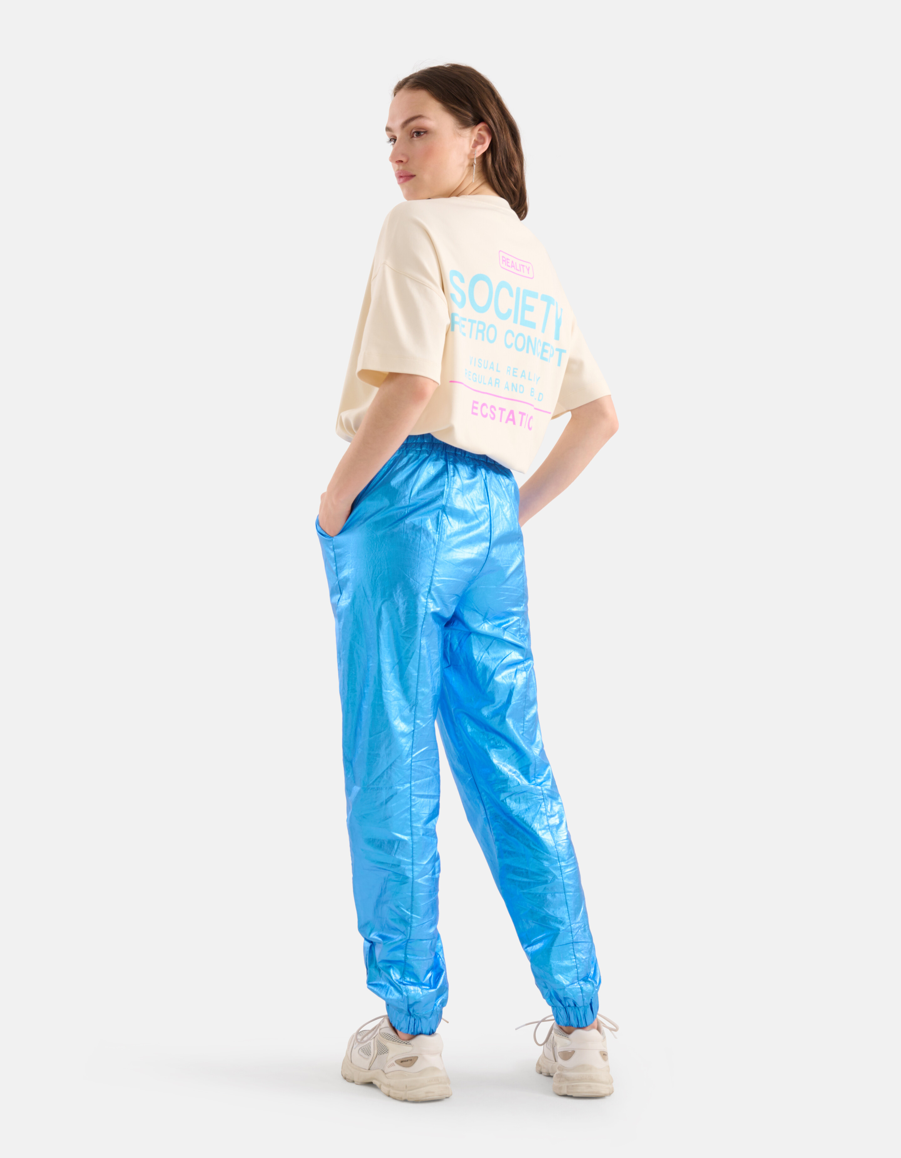 Kunstwerk T-shirt Beige SHOEBY WOMEN