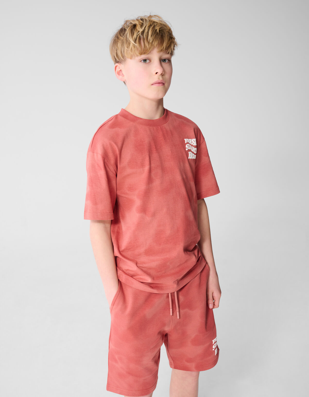 Flow Artwork T-Shirt Terra SHOEBY BOYS