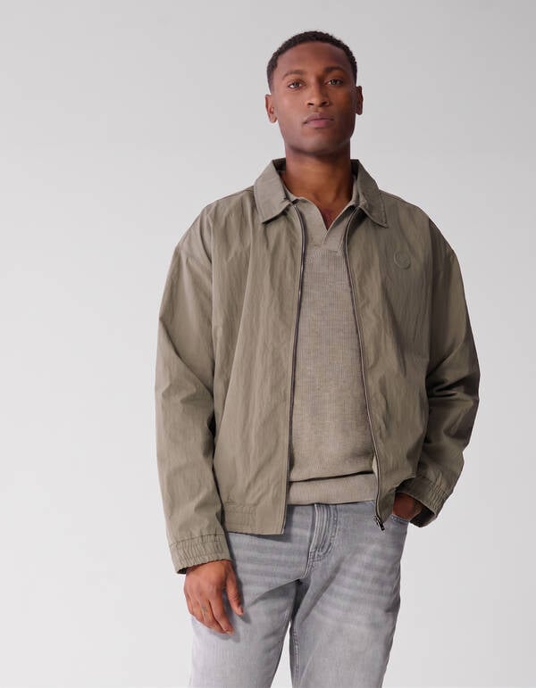 Crinkle Bomber Hellgr&uuml;n SHOEBY MEN
