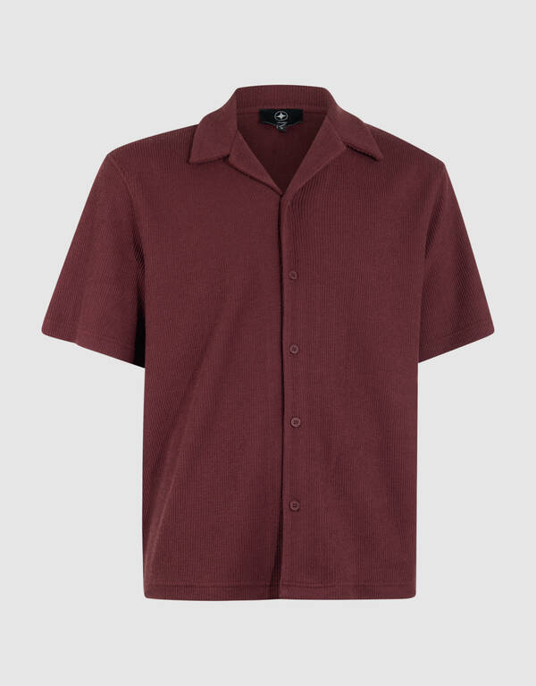 Rippenhemd Dunkelrot SHOEBY MEN