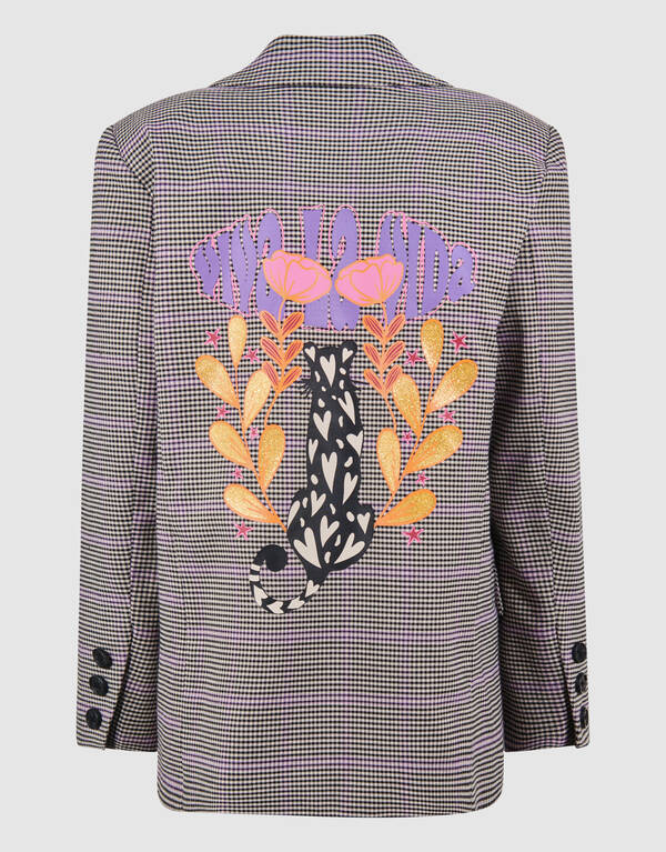 Fenster Artwork Blazer Hellbraun SHOEBY GIRLS