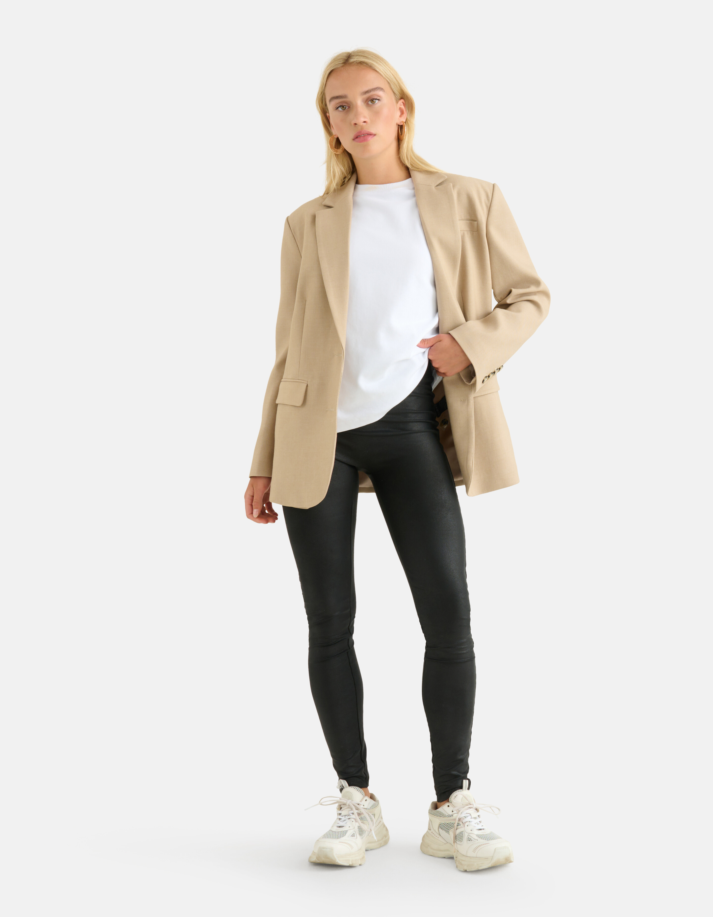 Treggings Schwarz Eksept