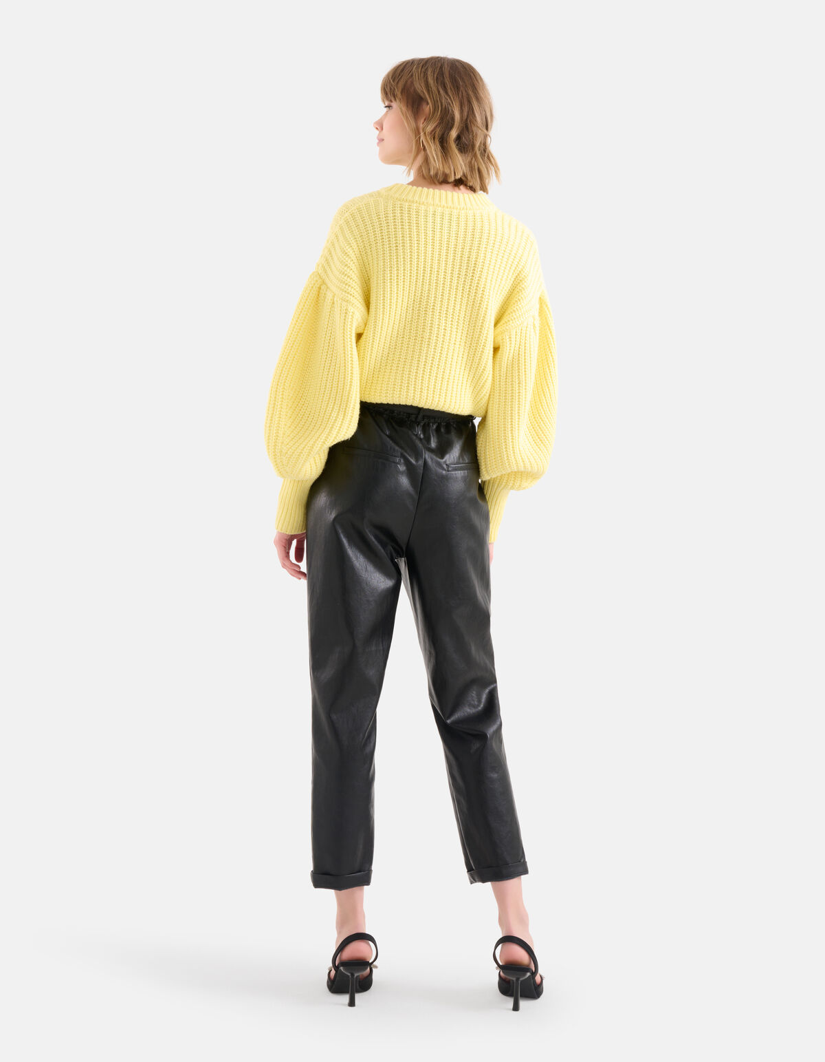 Gelber Strickpullover SHOEBY WOMEN