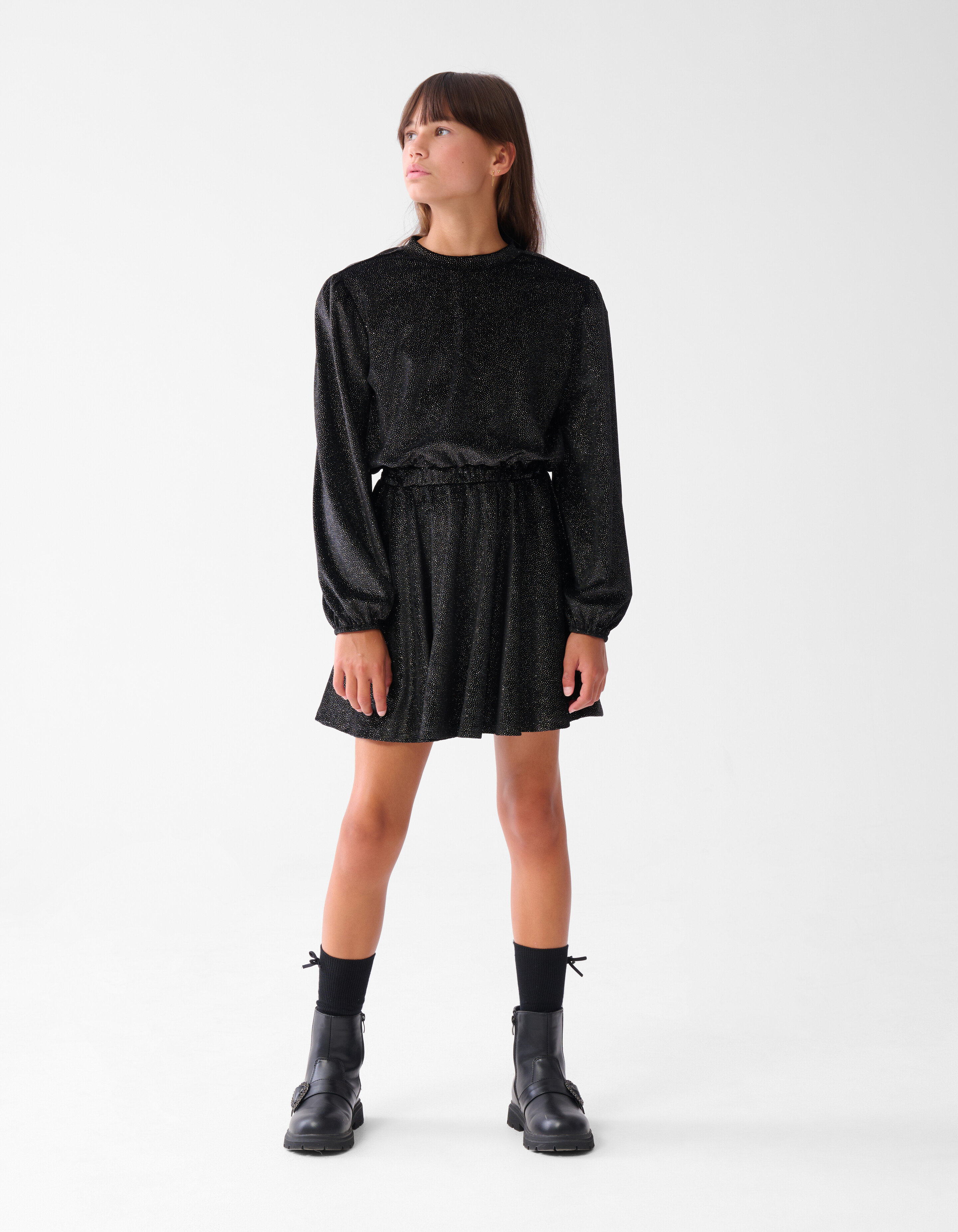 Glitzerkleid Schwarz SHOEBY GIRLS