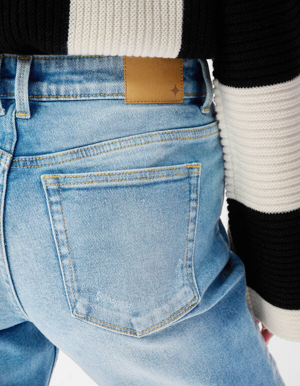 Tapered Fit Jeans Mediumstone L29 Eksept