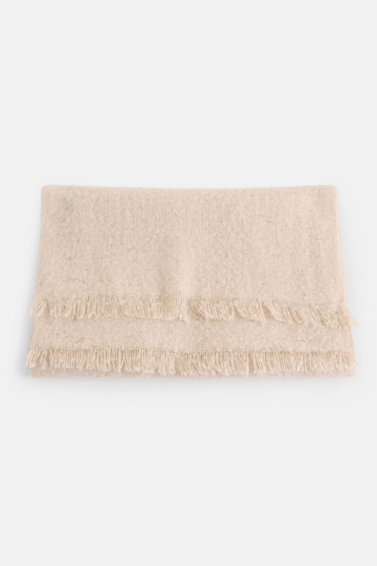 Paillettenschal Beige SHOEBY ACCESSOIRES