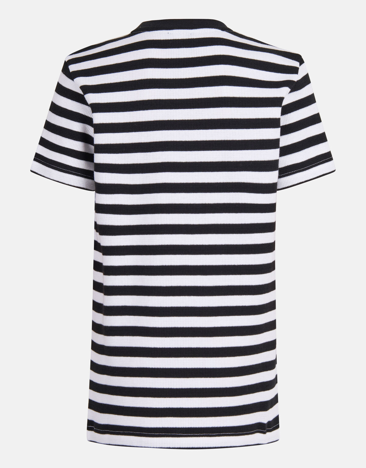 Textur-T-Shirt Schwarz/Weiß SHOEBY BOYS