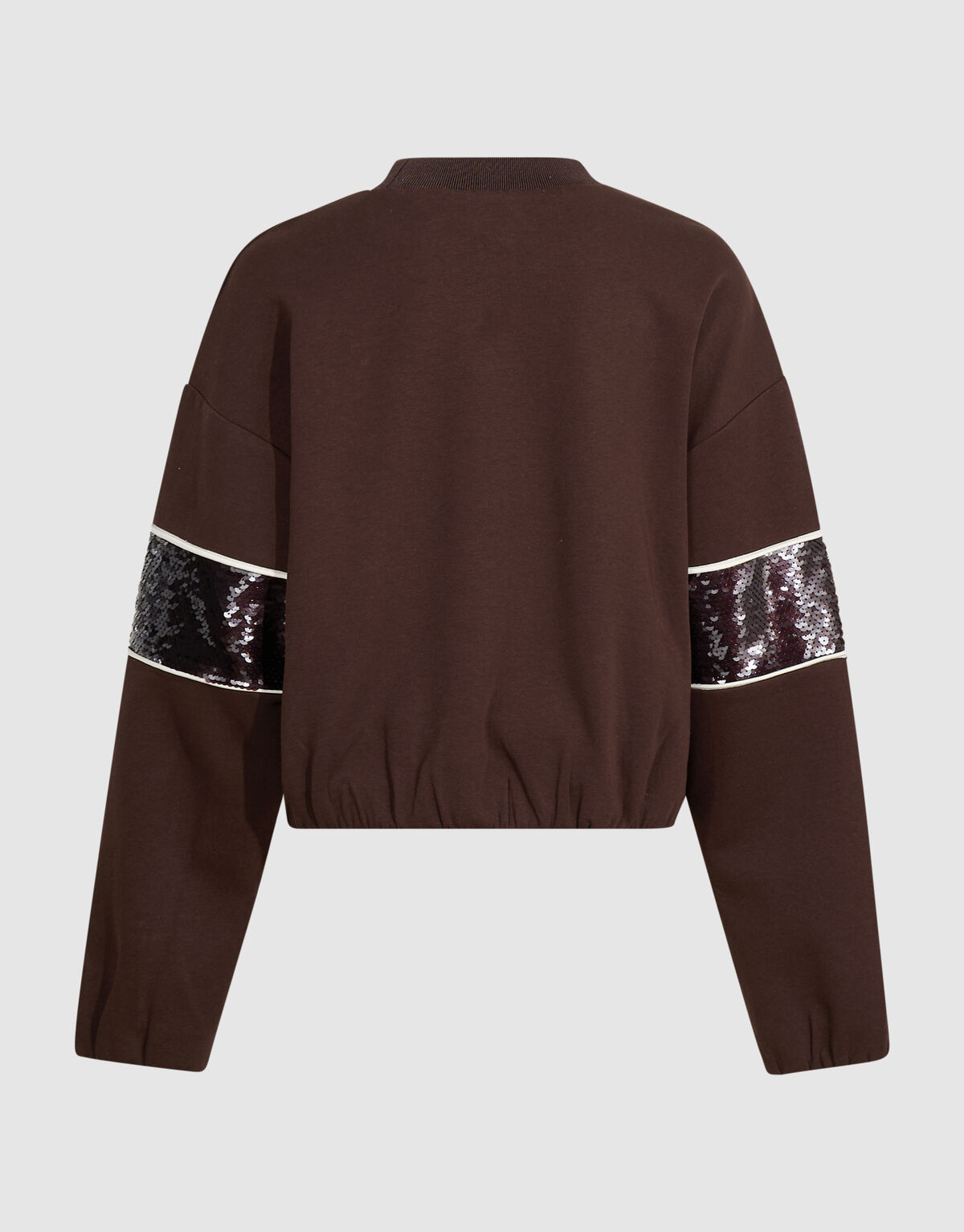 Sporty Pailletten Sweatshirt Braun SHOEBY GIRLS