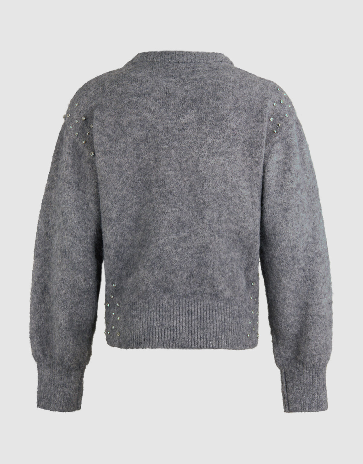 Strass Pullover Grau SHOEBY WOMEN