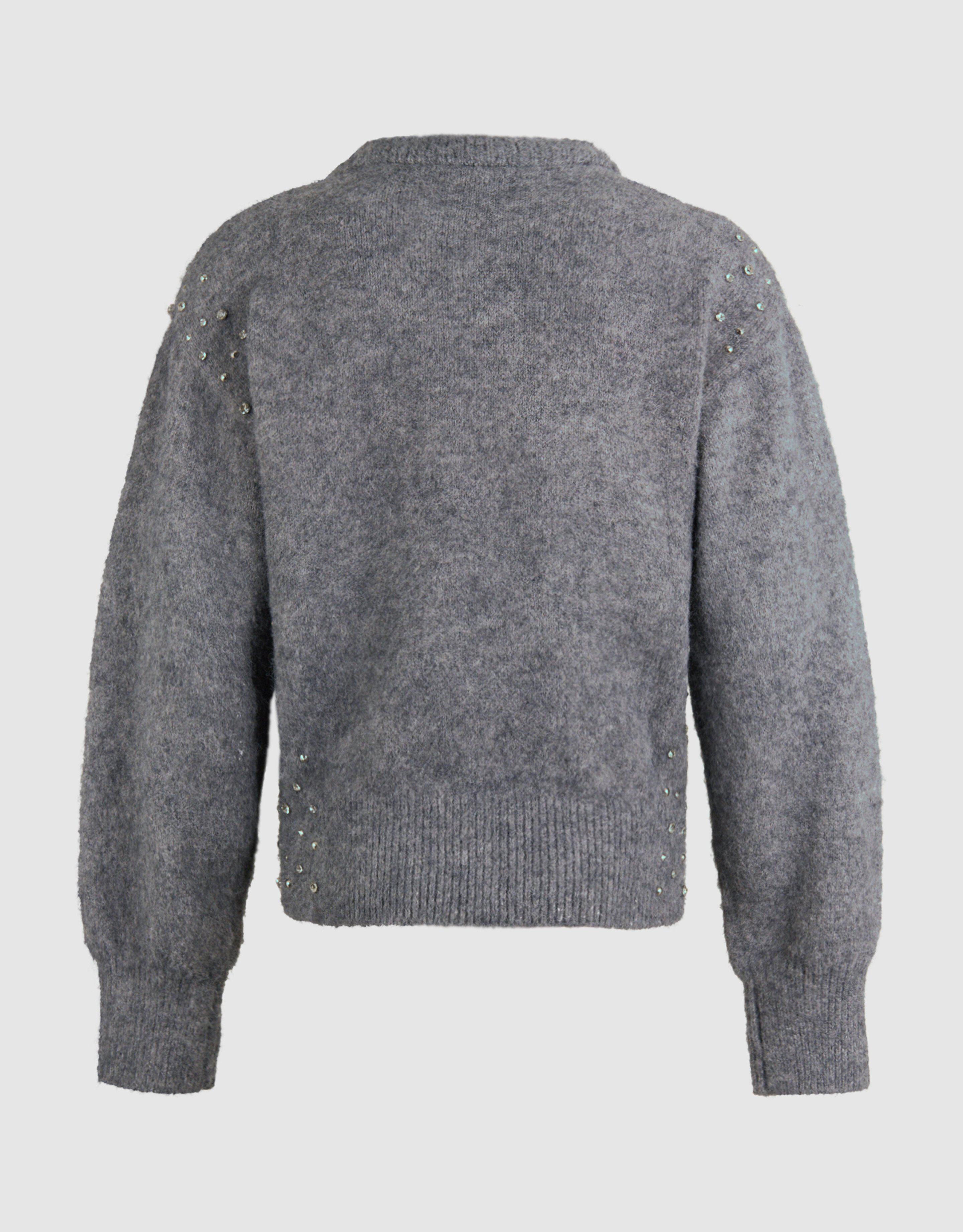Strass Pullover Grau SHOEBY WOMEN