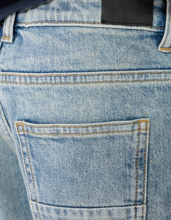 Tapered Fit Jeans Gebleicht SHOEBY BOYS