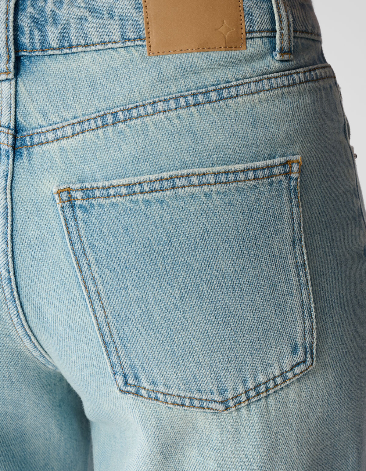 Jeans mit weicher, gerader Passform Gebleicht SHOEBY WOMEN