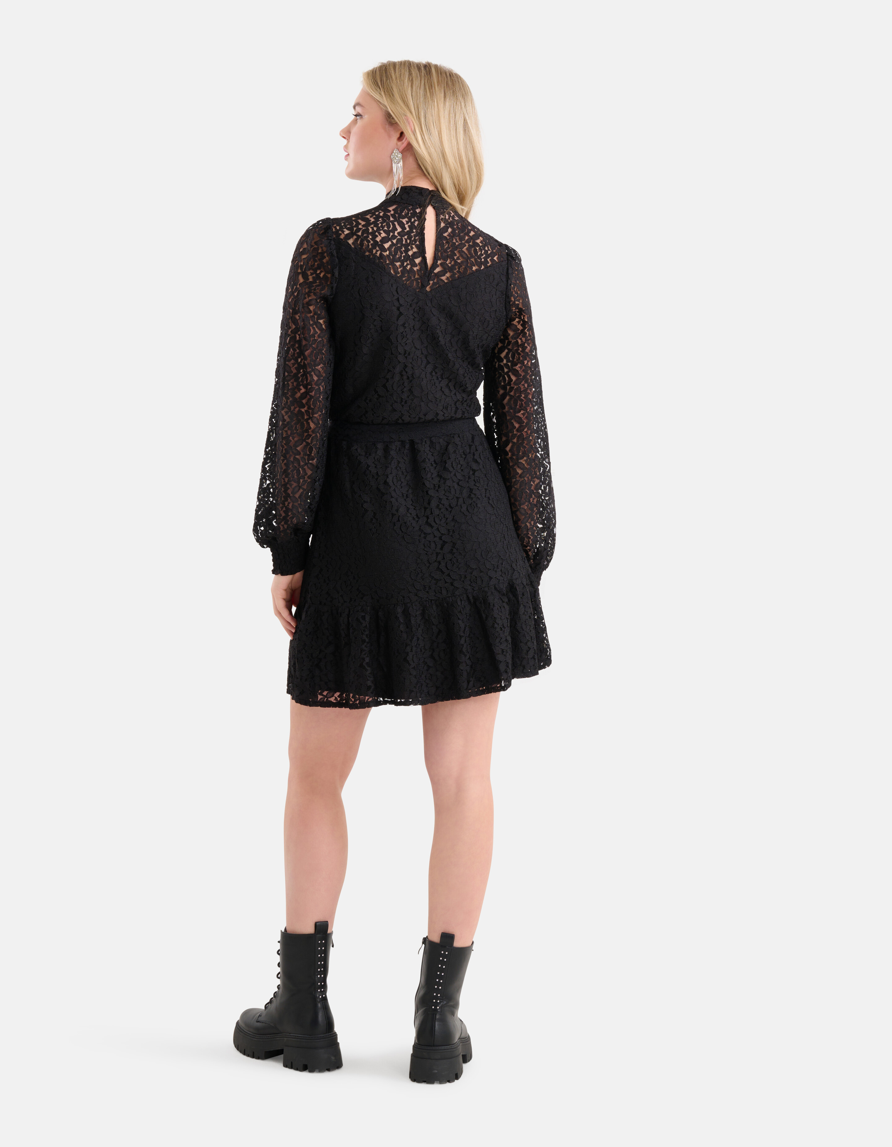 Spitzenkleid Schwarz SHOEBY WOMEN