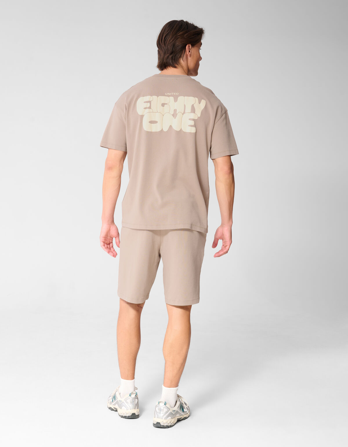 Gebraucht Gl&auml;nzend Kurz Taupe SHOEBY MEN