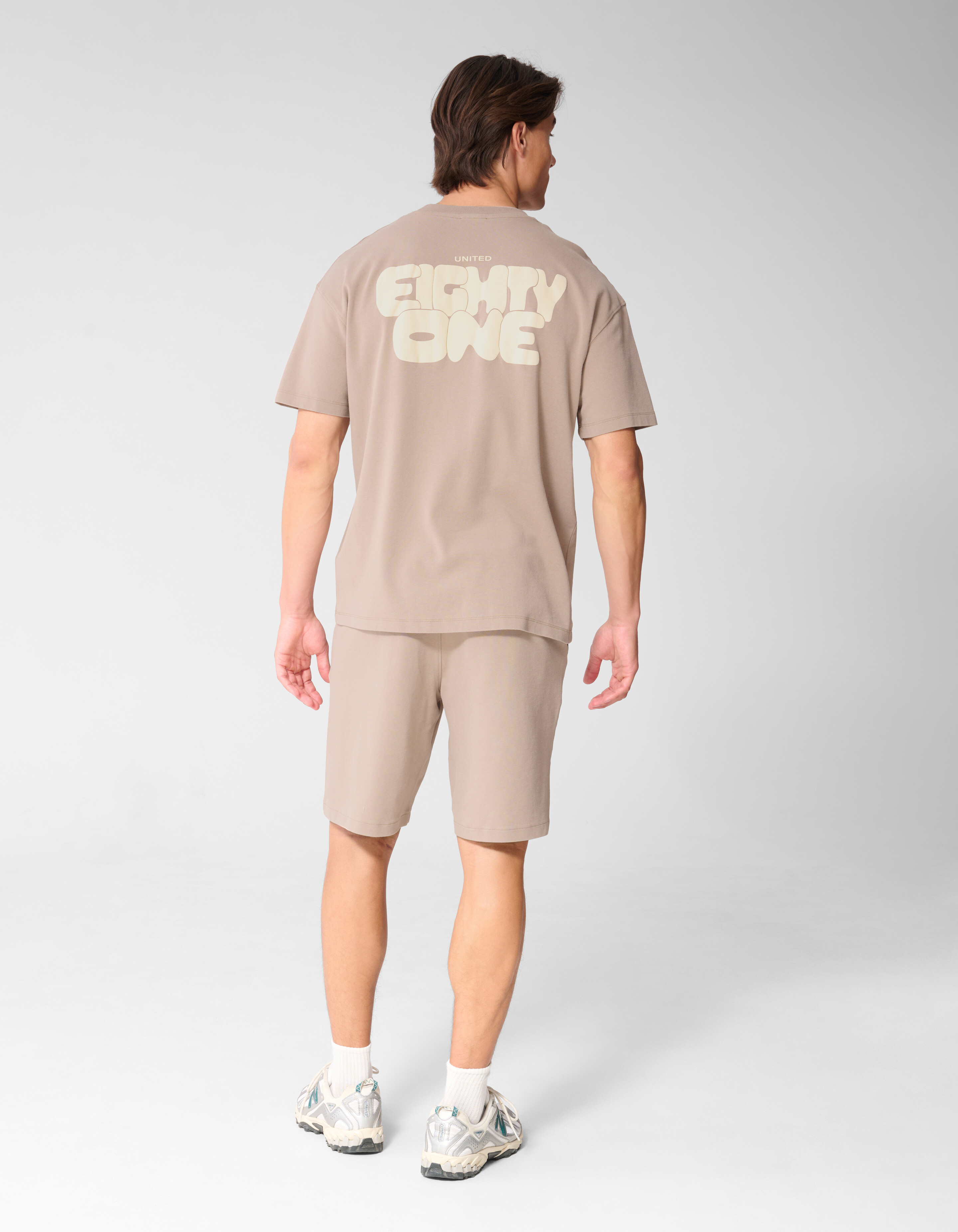 Gebraucht Gl&auml;nzend Kurz Taupe SHOEBY MEN