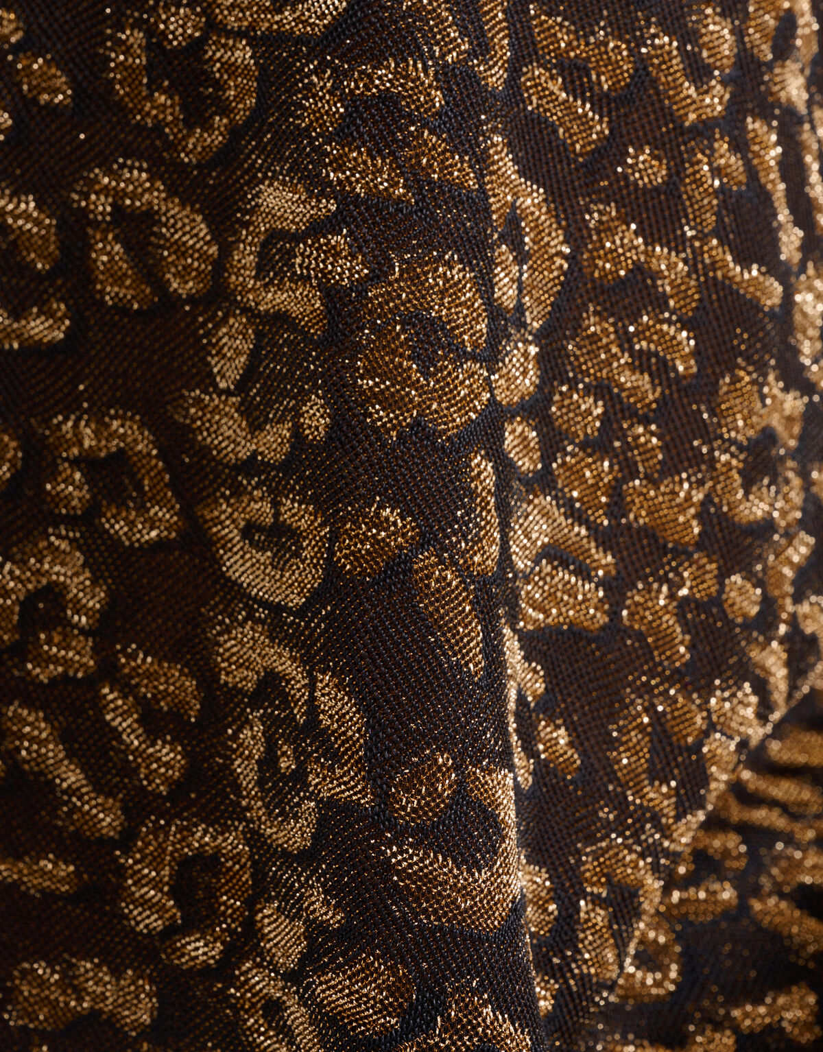 Lurex-Langarmtop Gold SHOEBY WOMEN