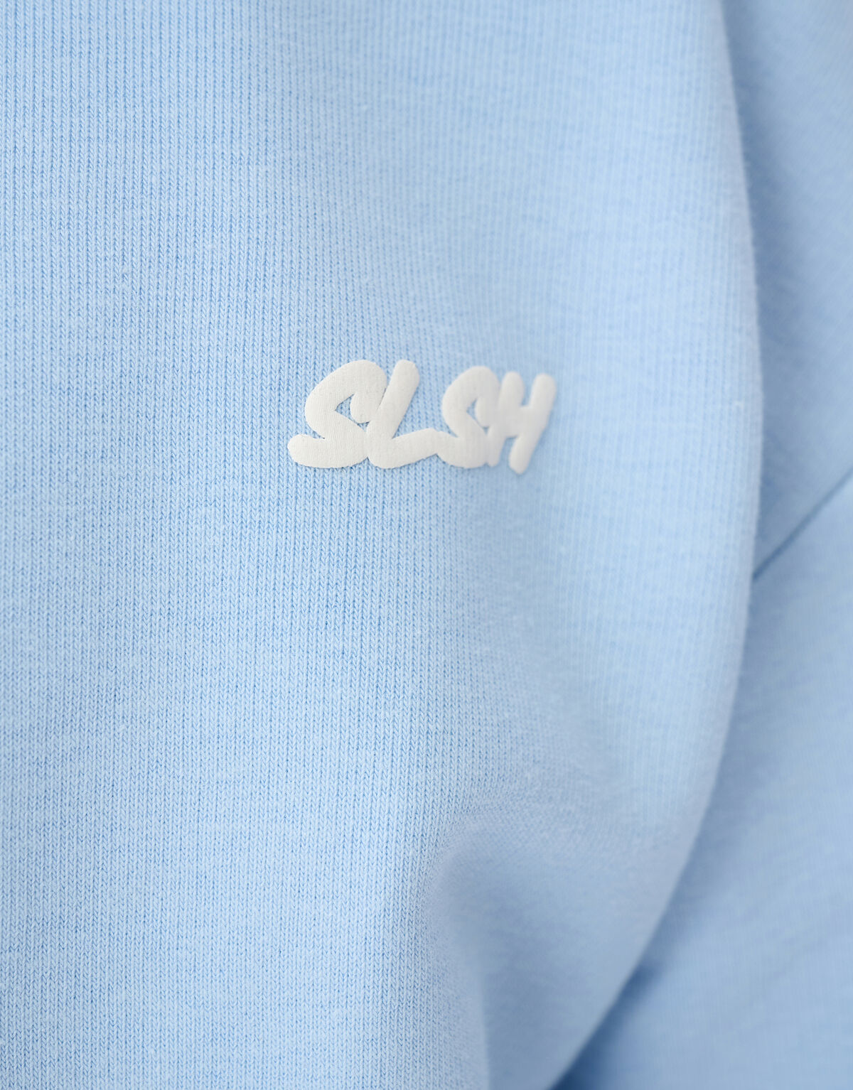 Basic Text Hoodie Hellblau SHOEBY BOYS