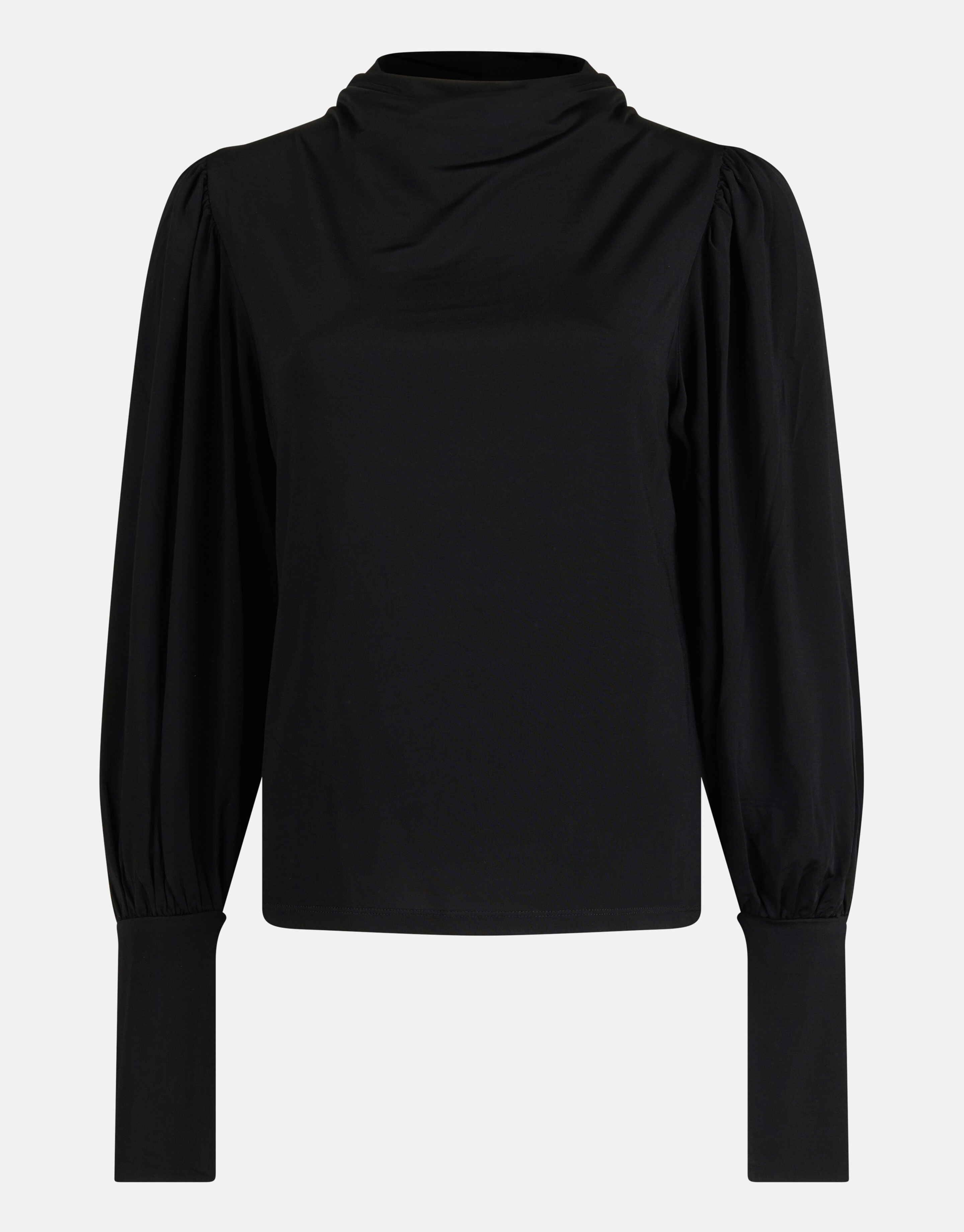 Wasserfall-Top Schwarz By Mieke SHOEBY WOMEN