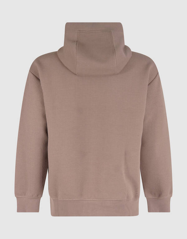 Jacquard Hoodie Hellbraun SHOEBY MEN