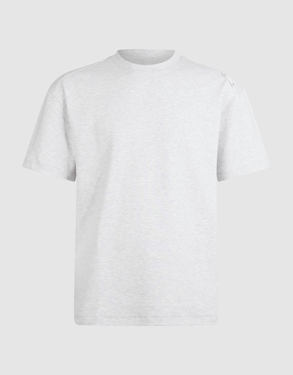 Label-T-Shirt Hellgrau SHOEBY MEN
