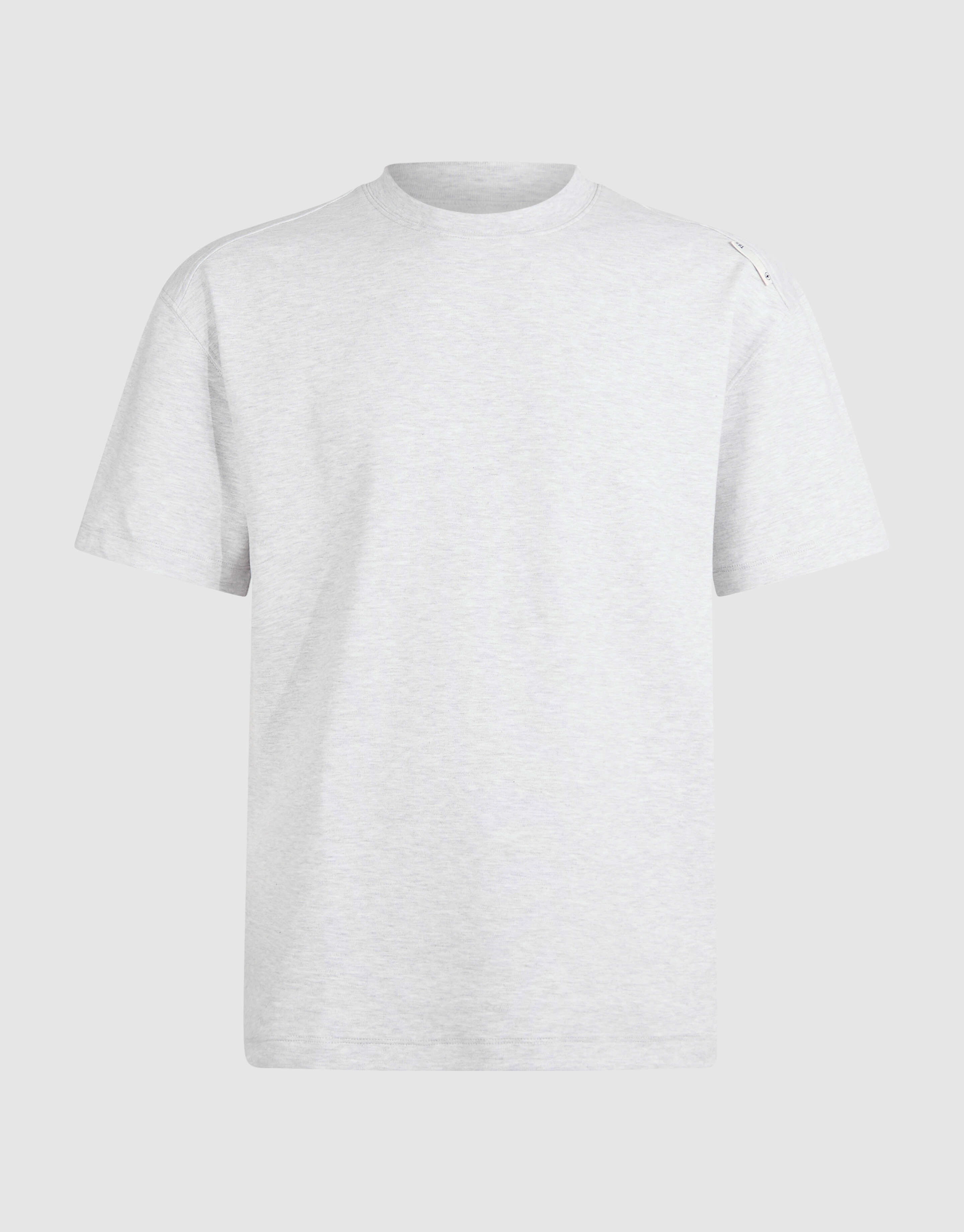 Label-T-Shirt Hellgrau SHOEBY MEN