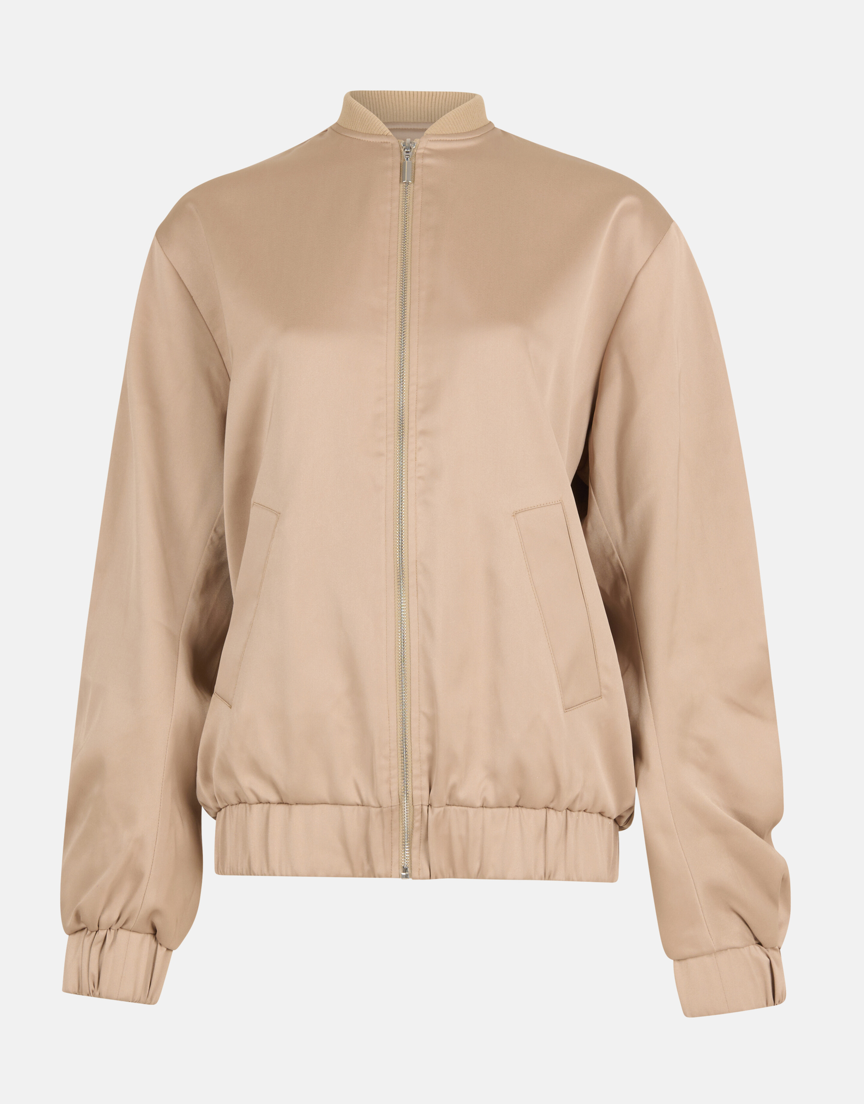 Satin Bomberjacke Beige SHOEBY WOMEN