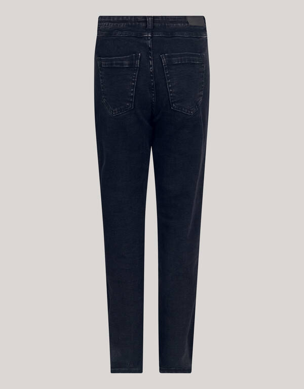 Strass Straight Leg Jeans Schwarz SHOEBY GIRLS