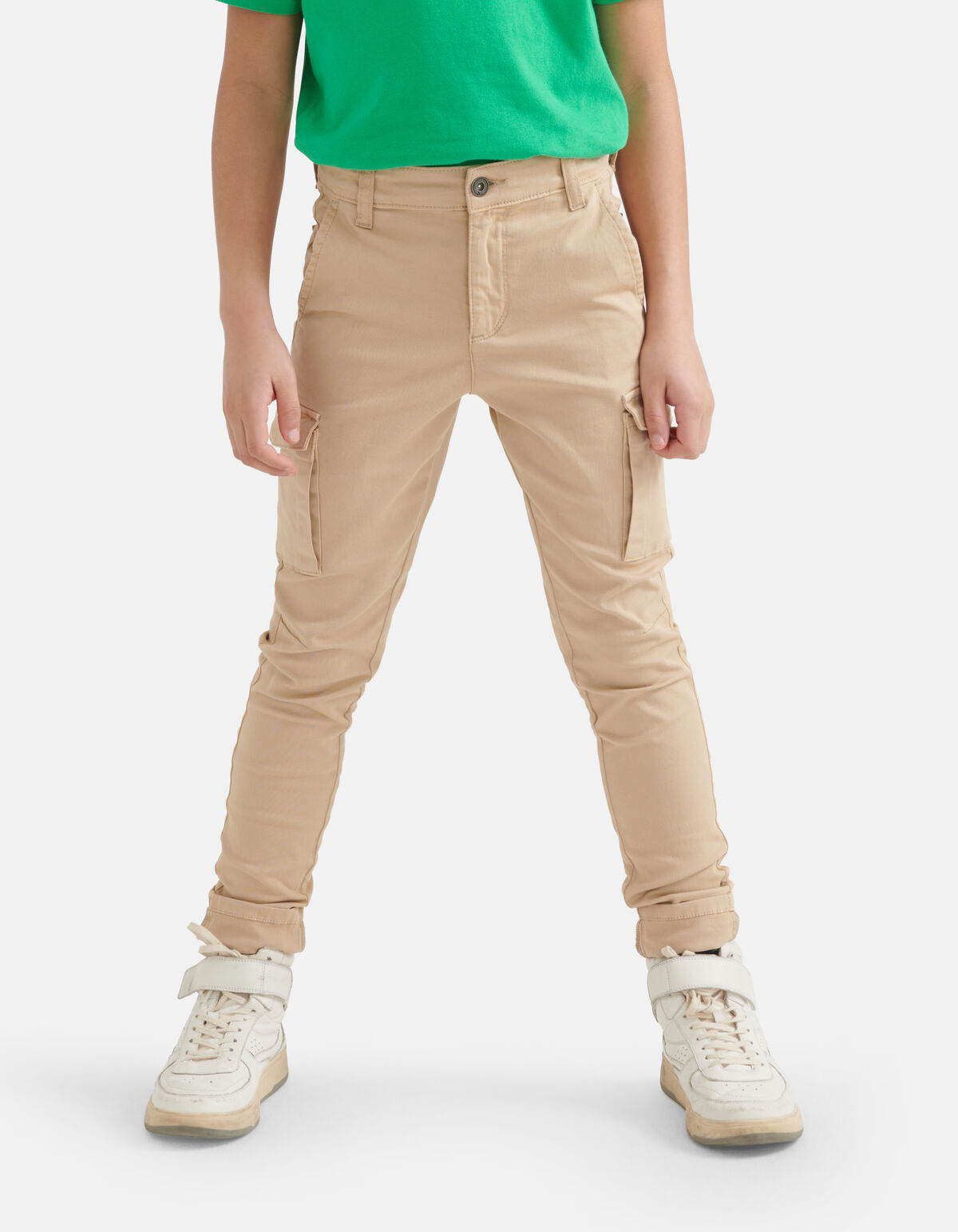 Lässige Cargo-Hose Beige SHOEBY BOYS