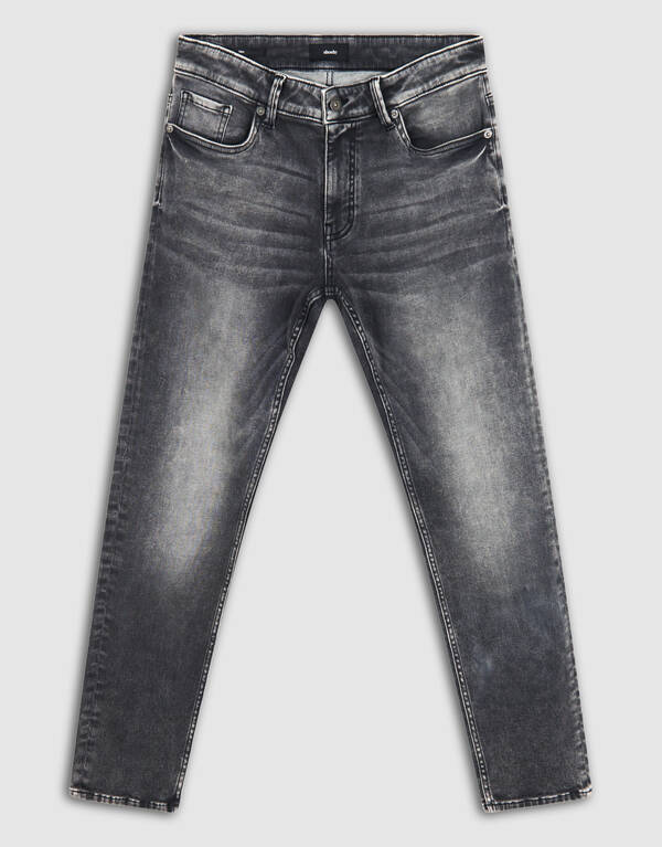 Slim Fit Jog Jeans Grijs L34 SHOEBY MEN