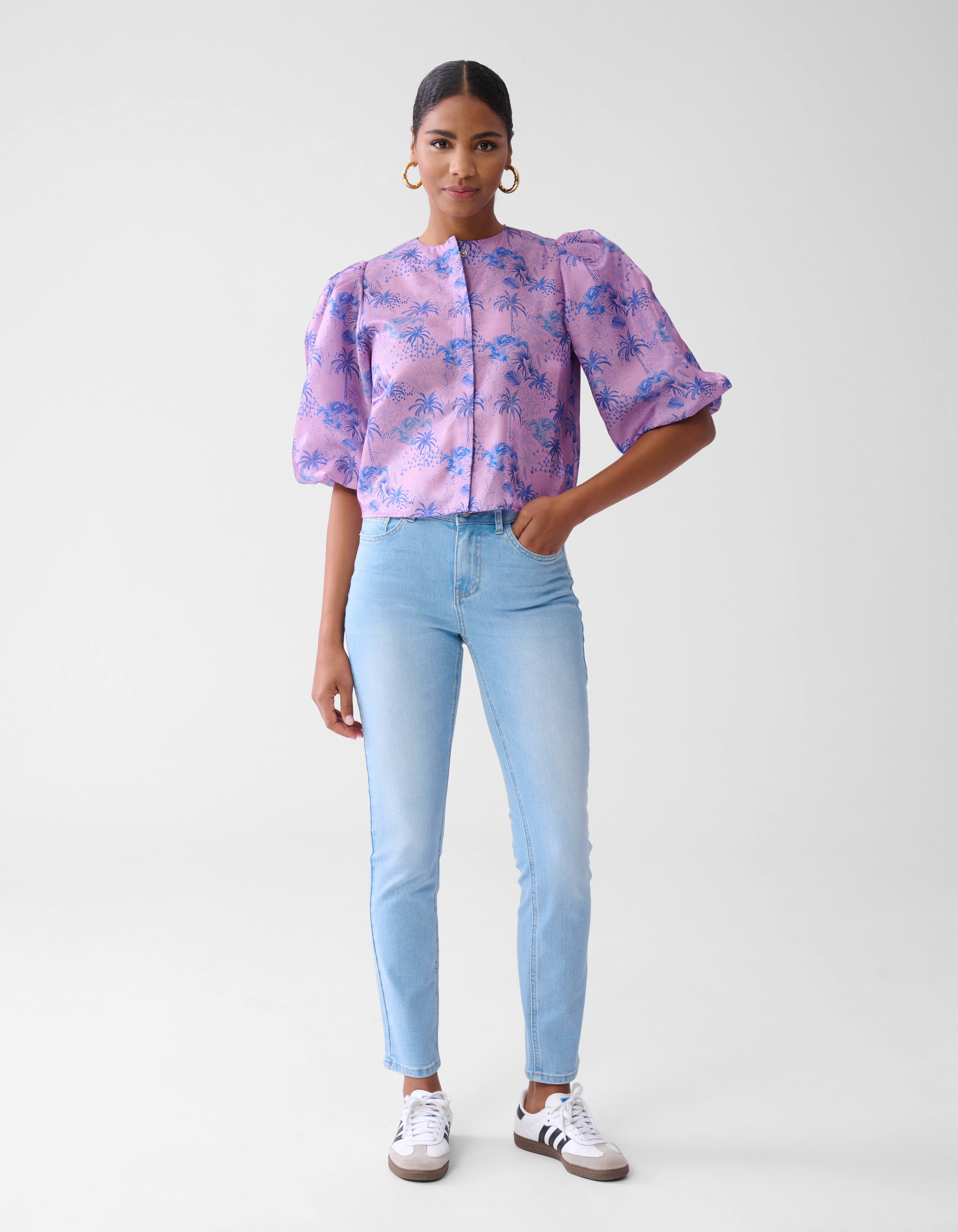 Slim Fit Jeans gebleicht SHOEBY WOMEN