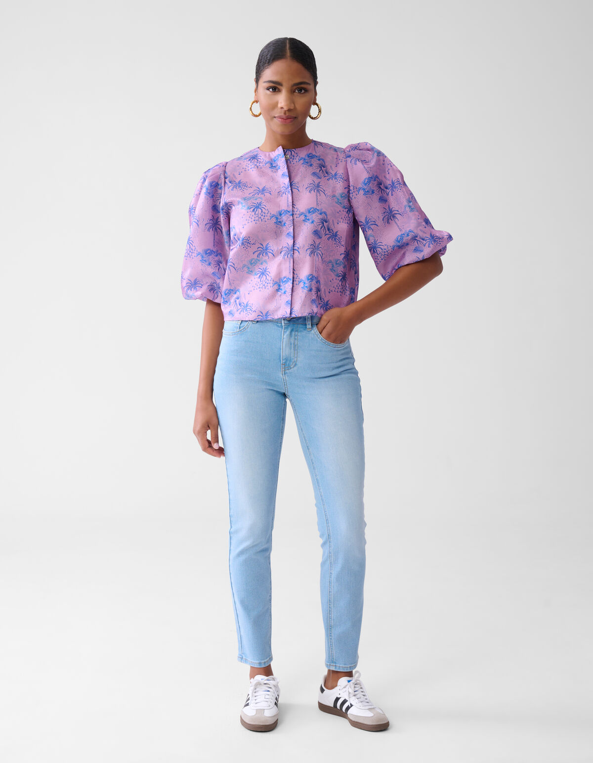 Slim Fit Jeans gebleicht SHOEBY WOMEN