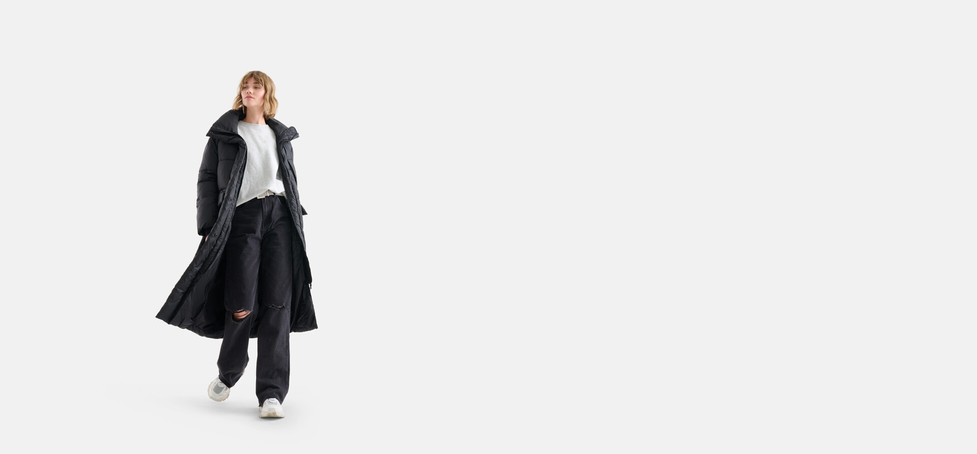 Lange Pufferjacke SHOEBY WOMEN