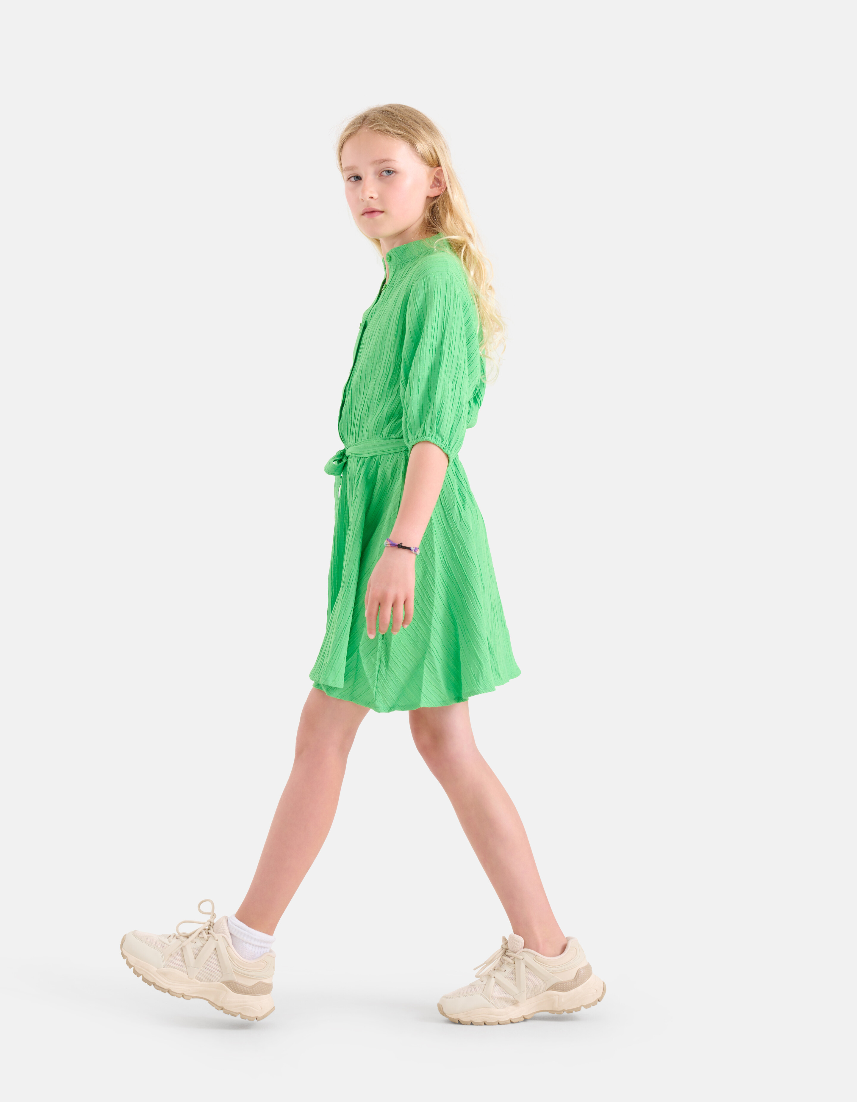 Plissee-Kleid Grün SHOEBY GIRLS