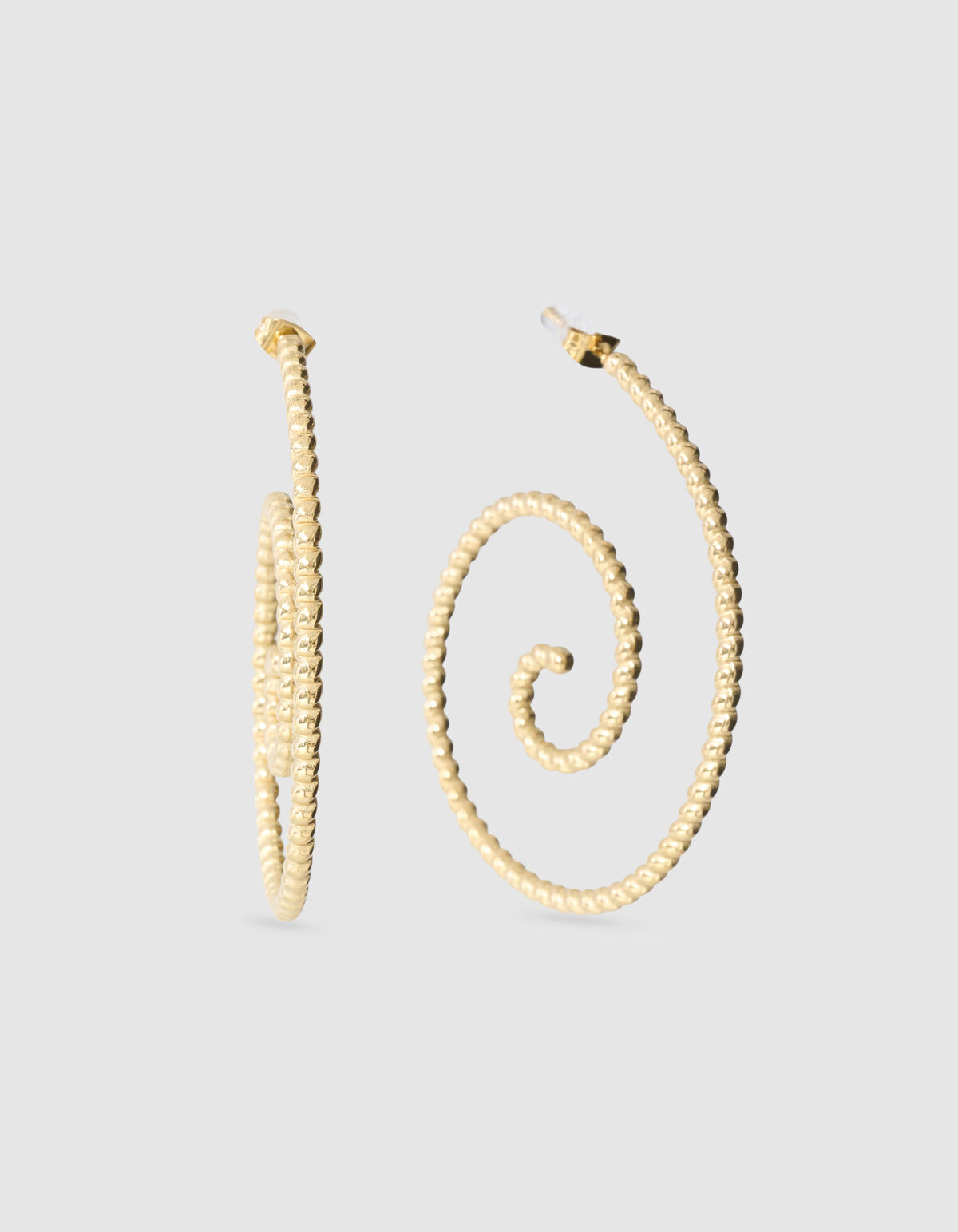 Spiralohrringe Gold SHOEBY ACCESSOIRES